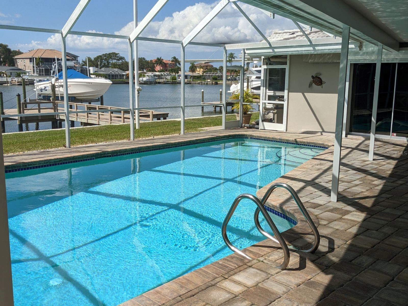 Screen enclosed pool