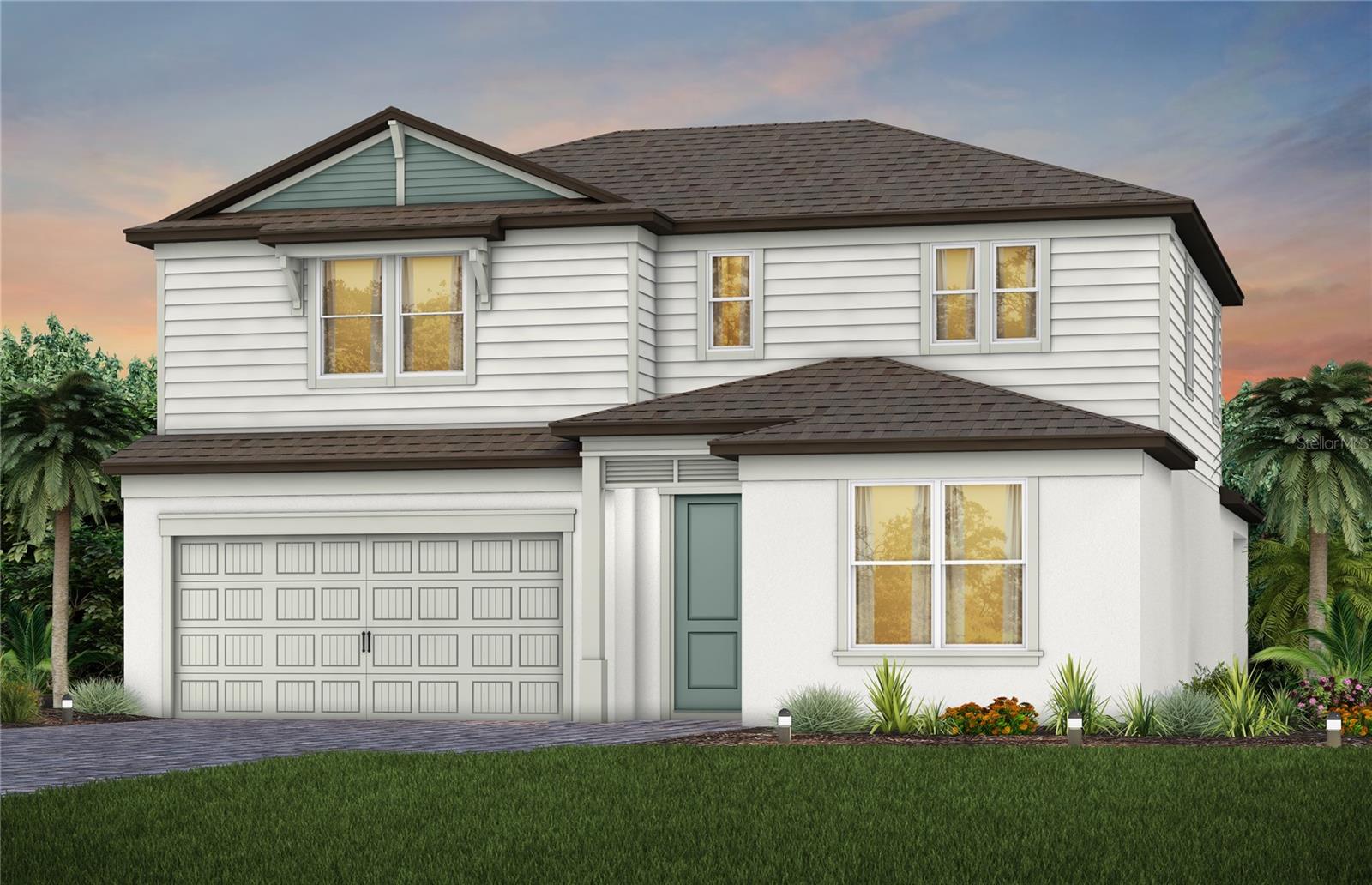 Exterior Rendering, Elevation CO1