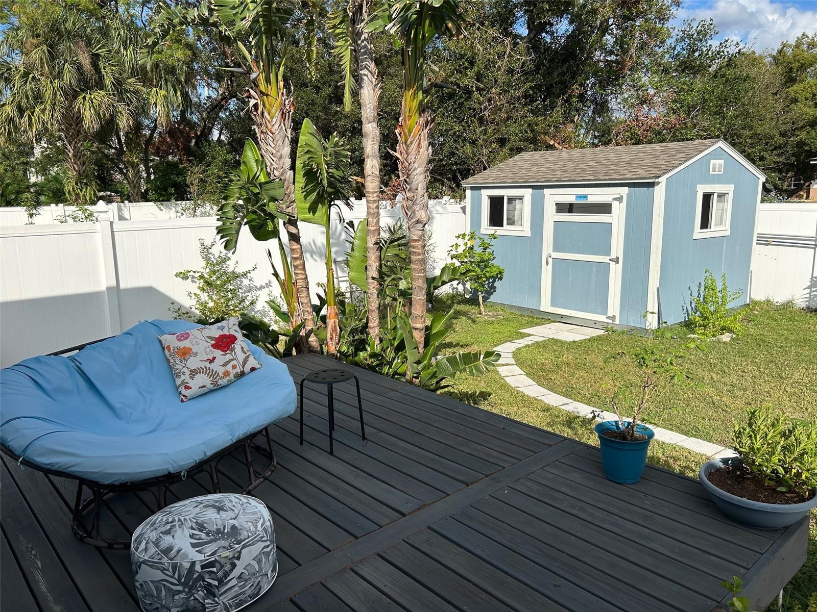 DECK OUTSIDE MASTER BEDROOM