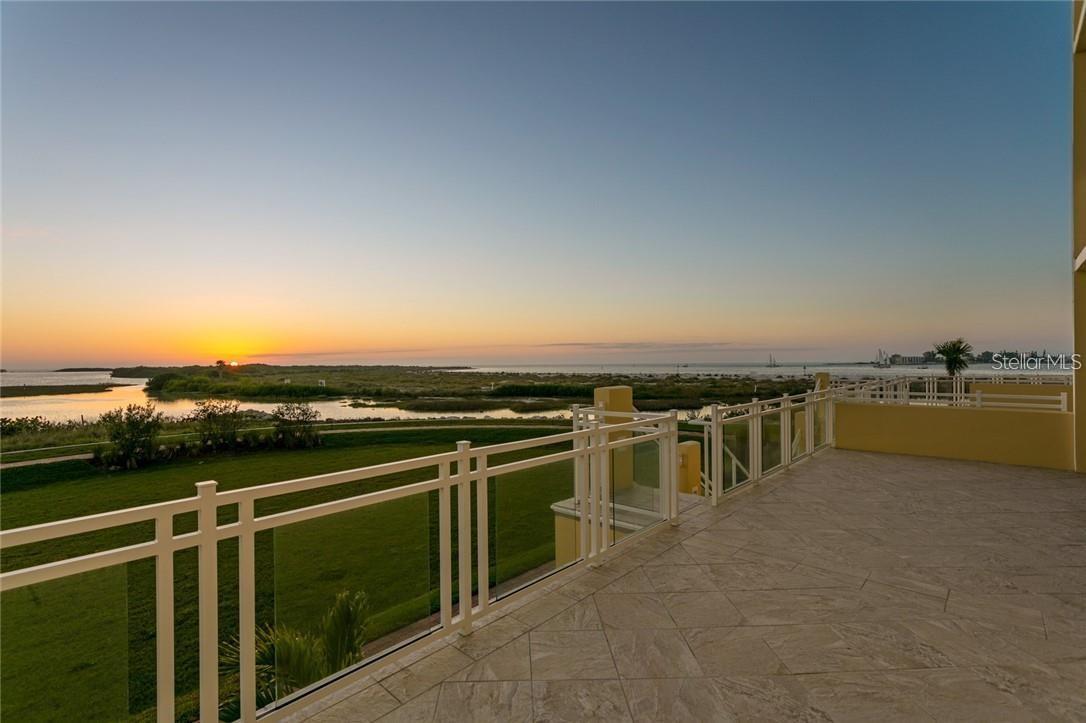 Sunset from your balcony