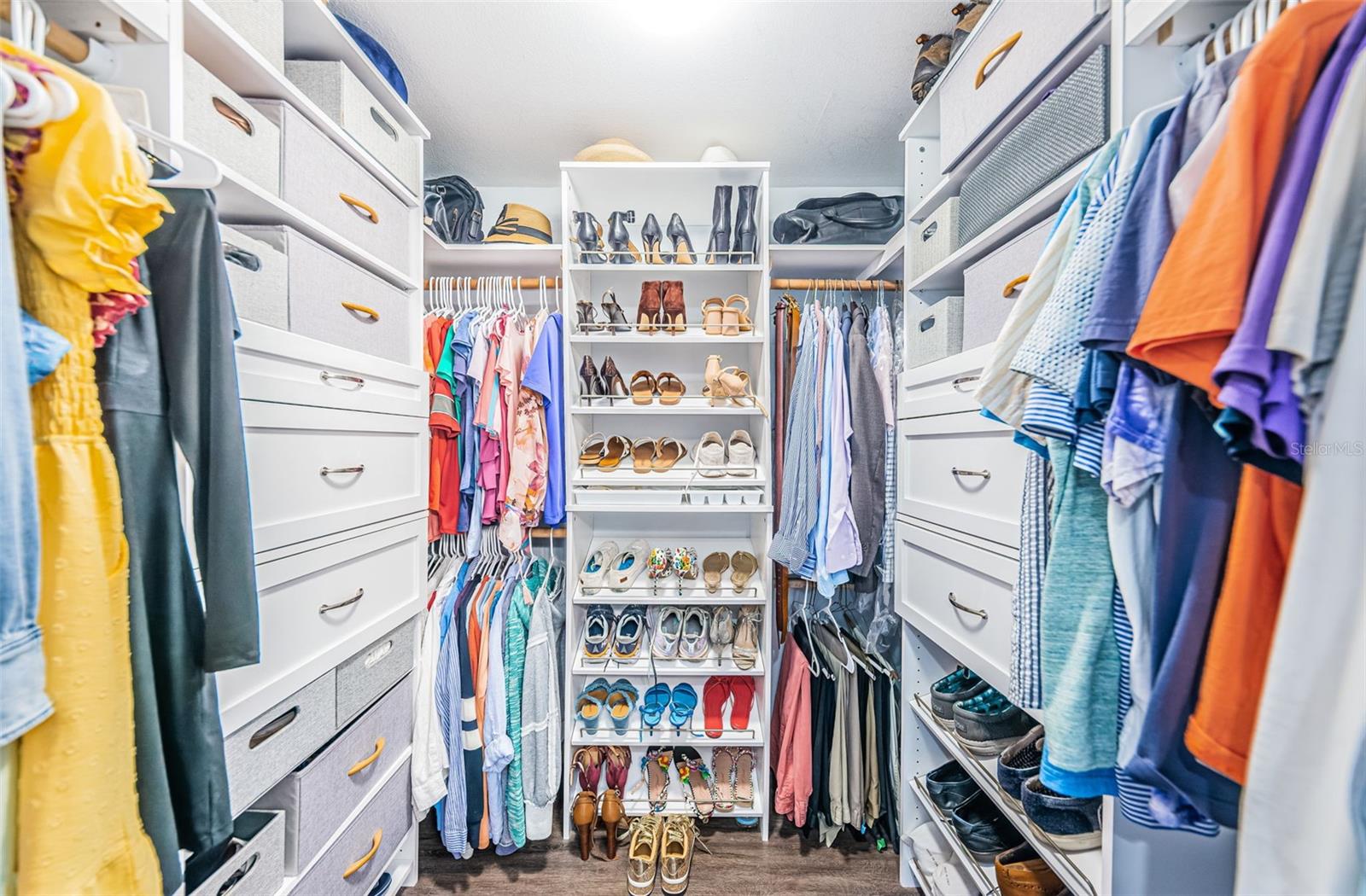 Primary walk-in closet