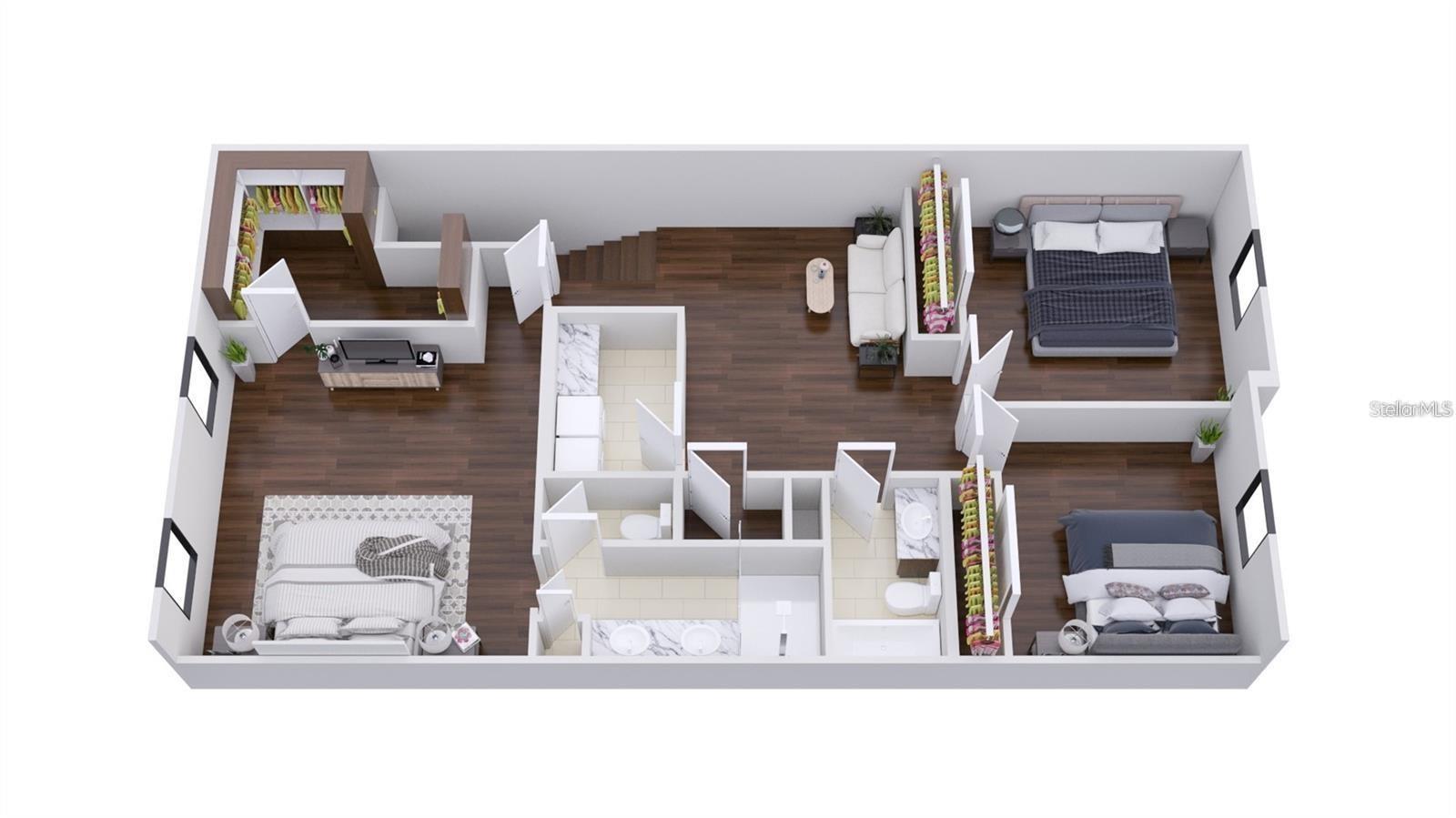 Estero Sample First Floor Plan