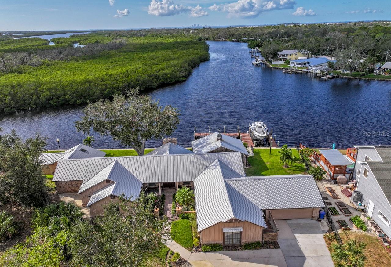 Unique waterfront home!