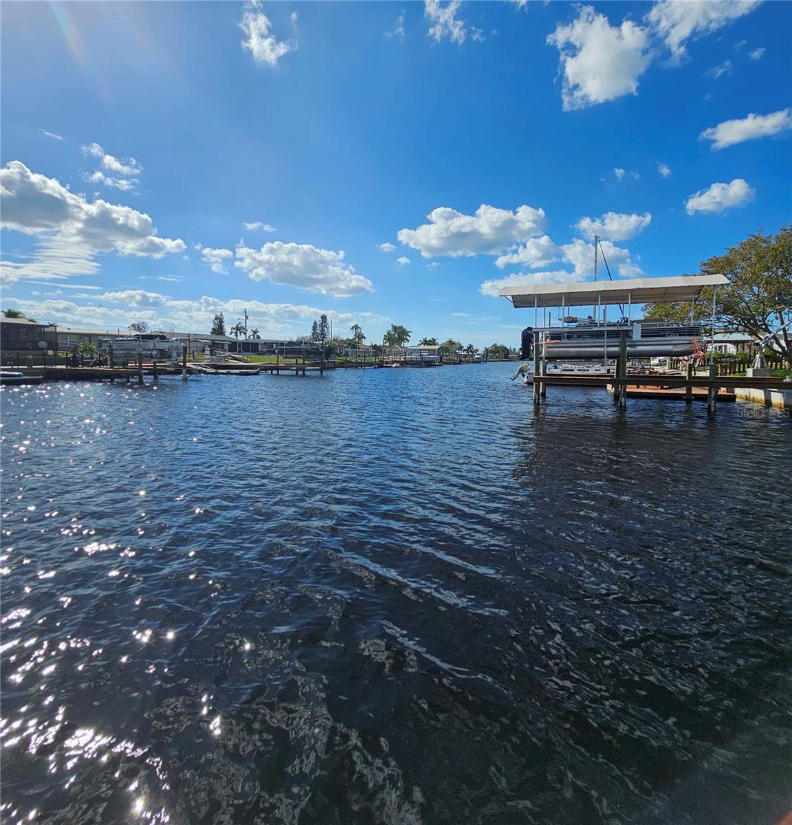 Canal view to the right