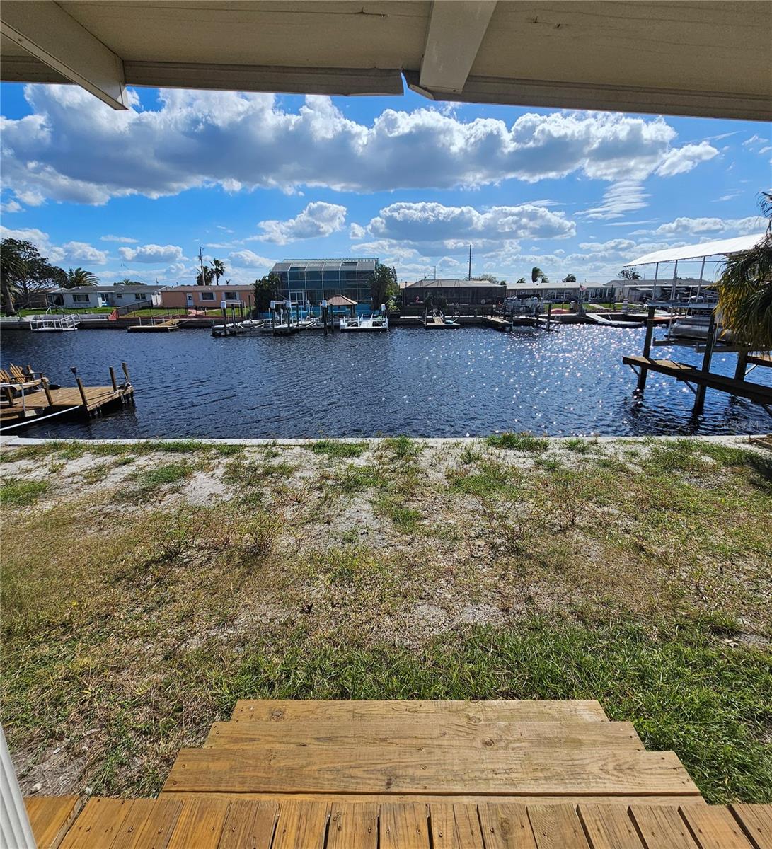 View from the large porch