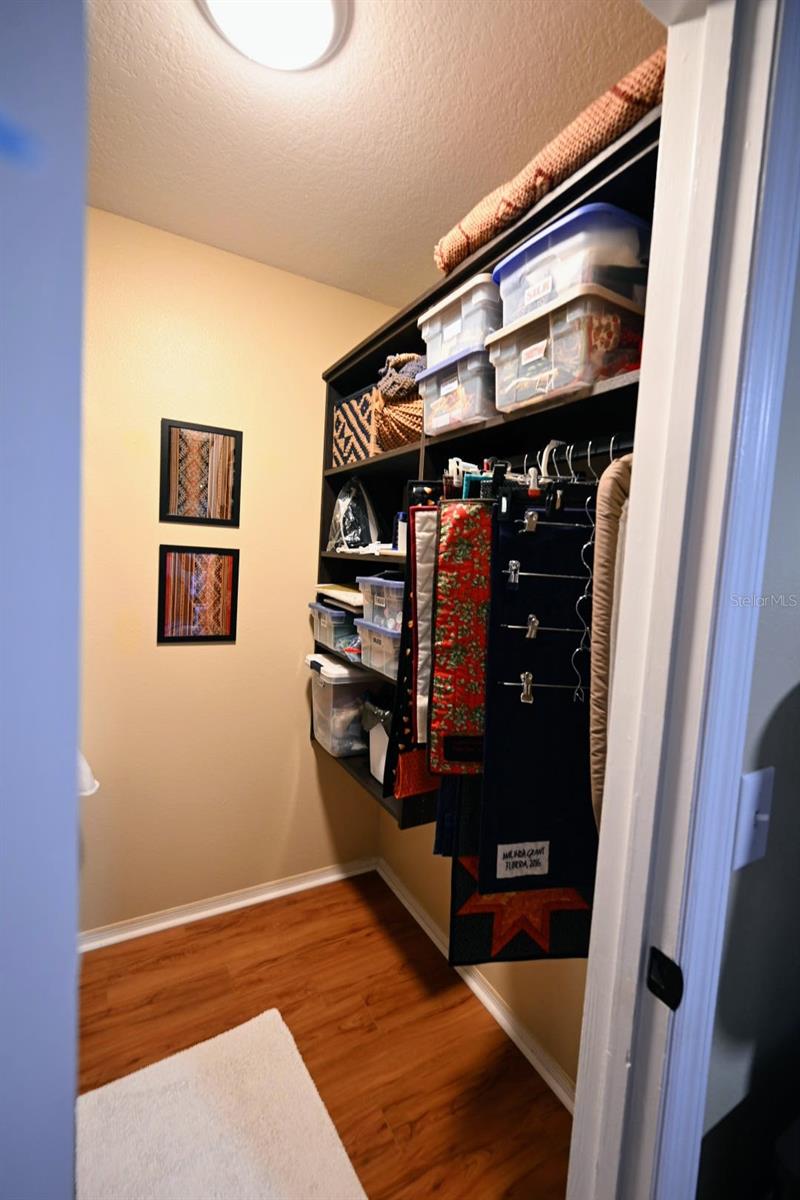 Built-ins in second bedroom