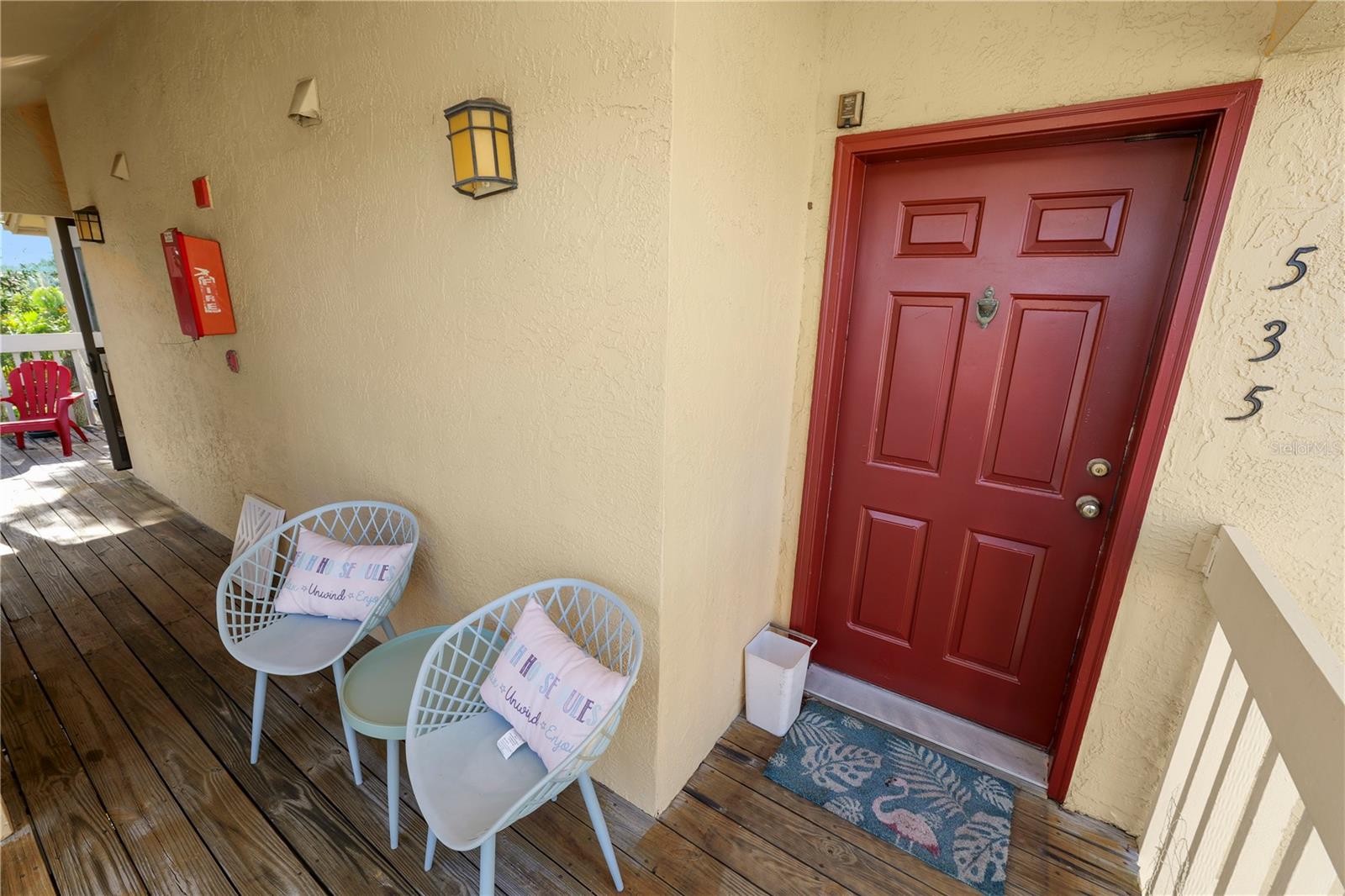 BACK PORCH ENTRANCE