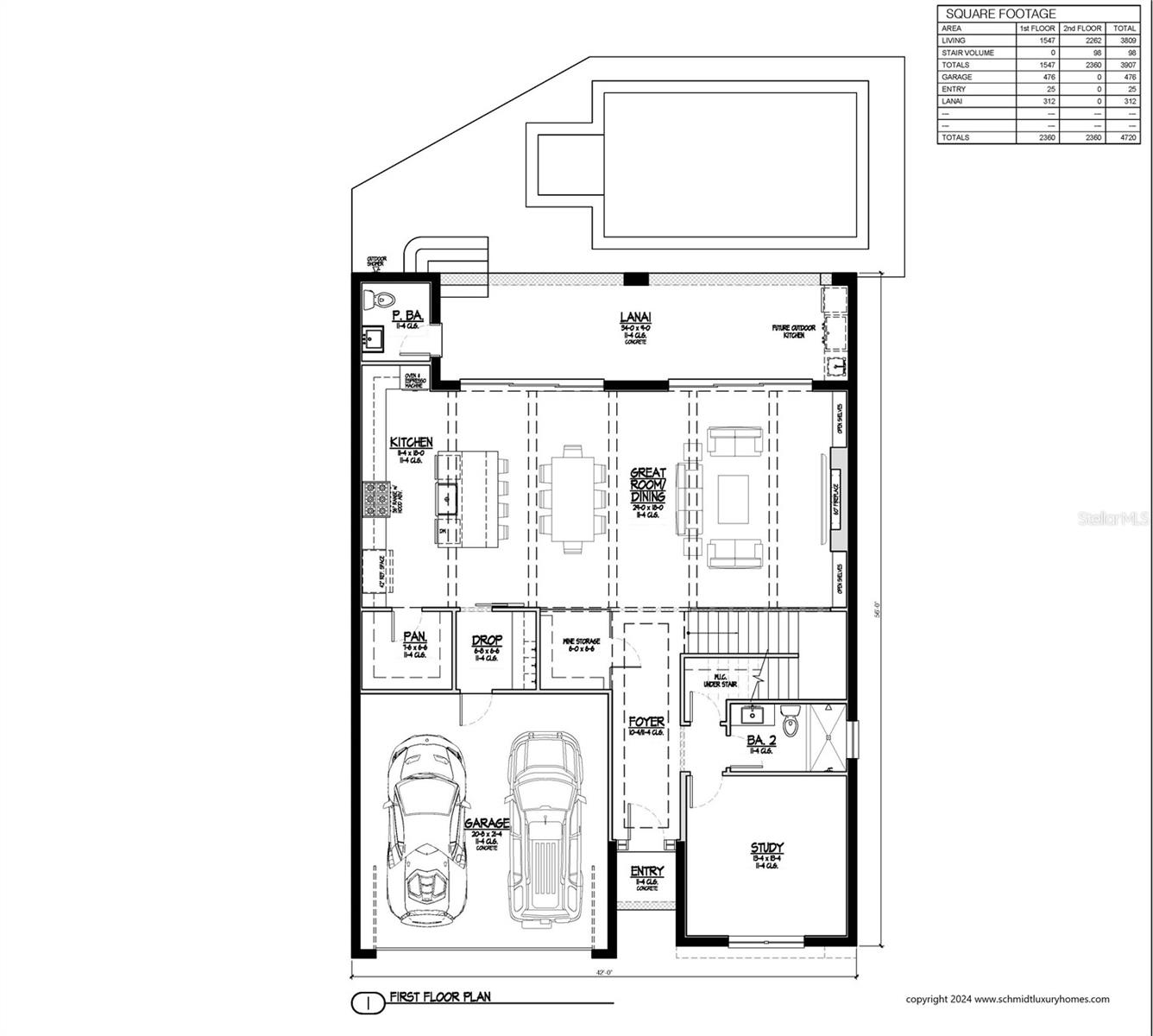 First floor plan