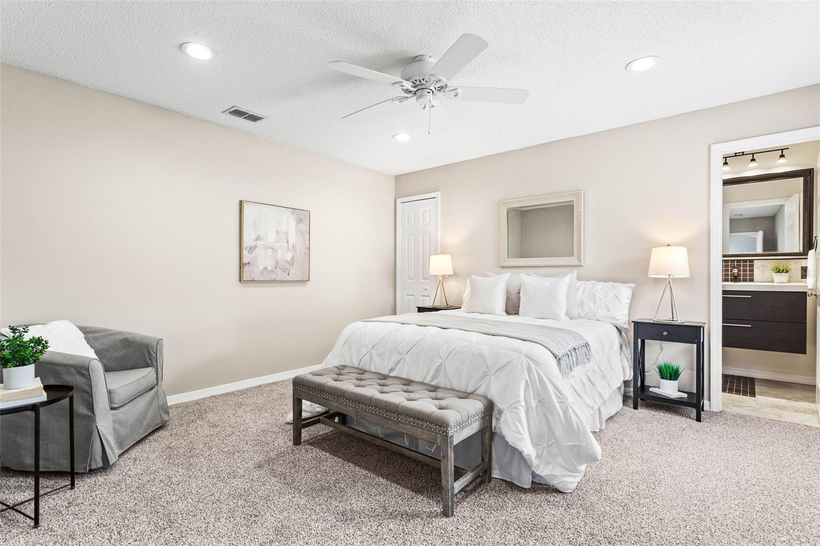 Primary Bedroom with attached bathroom