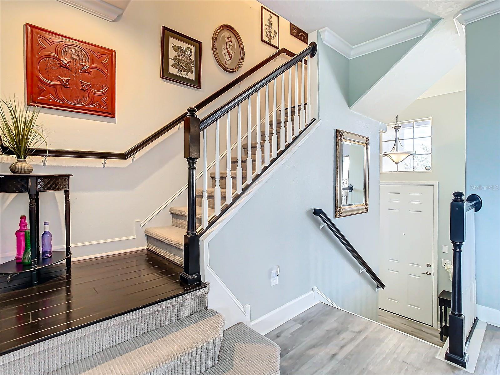 Stairs leading to the 3rd floor bedrooms and laundry room