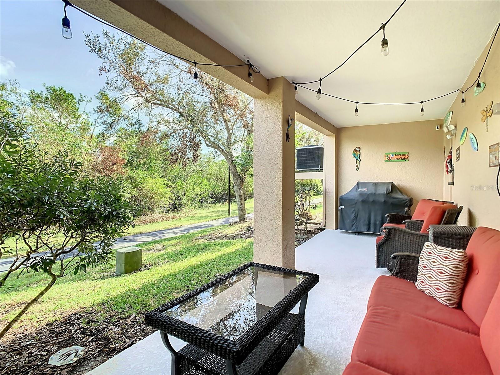 This is a lovely patio on the lower level