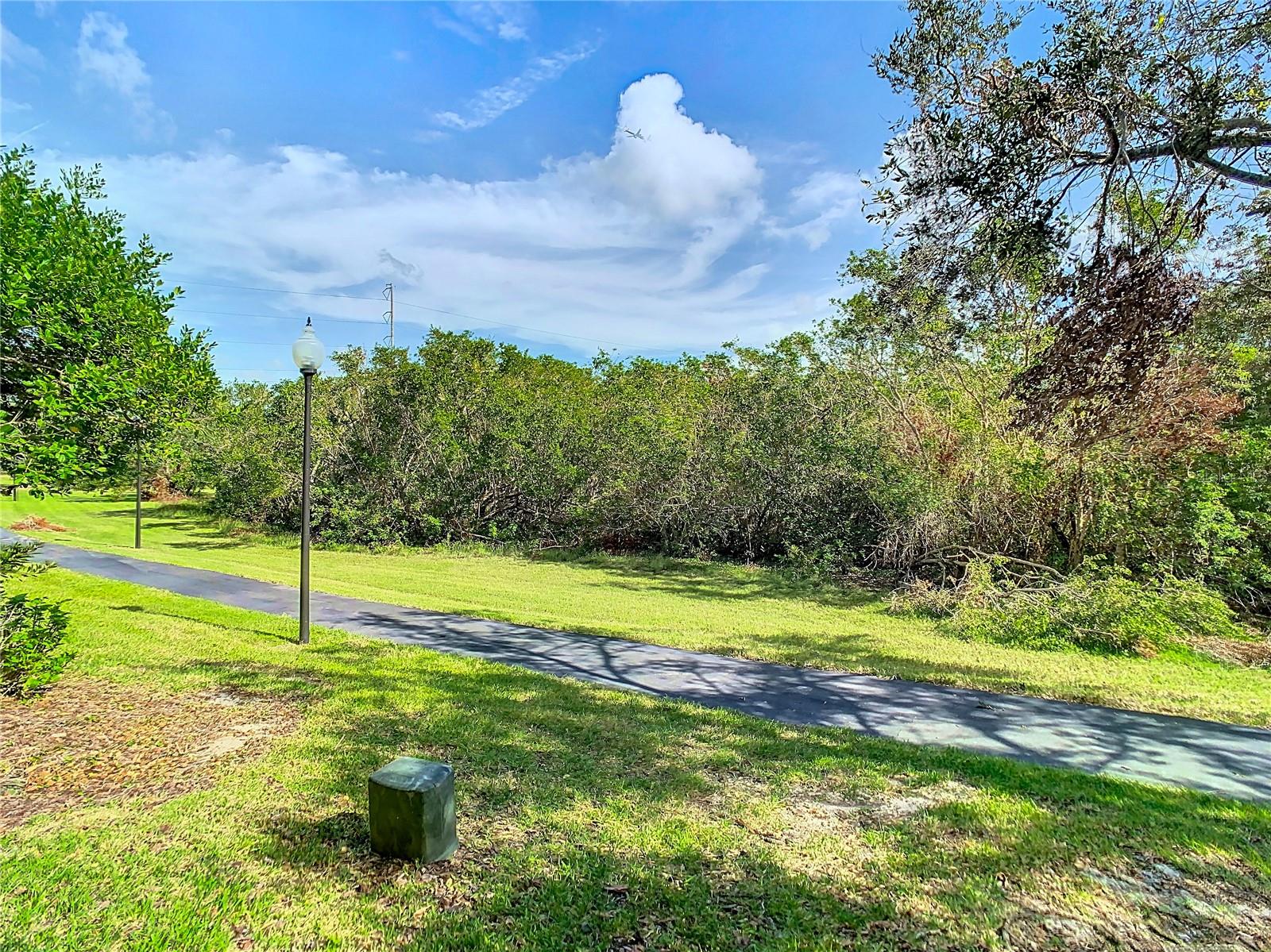 Walking trail that surrounds the community - this is a great way to enjoy nature and stay healthy with exercise