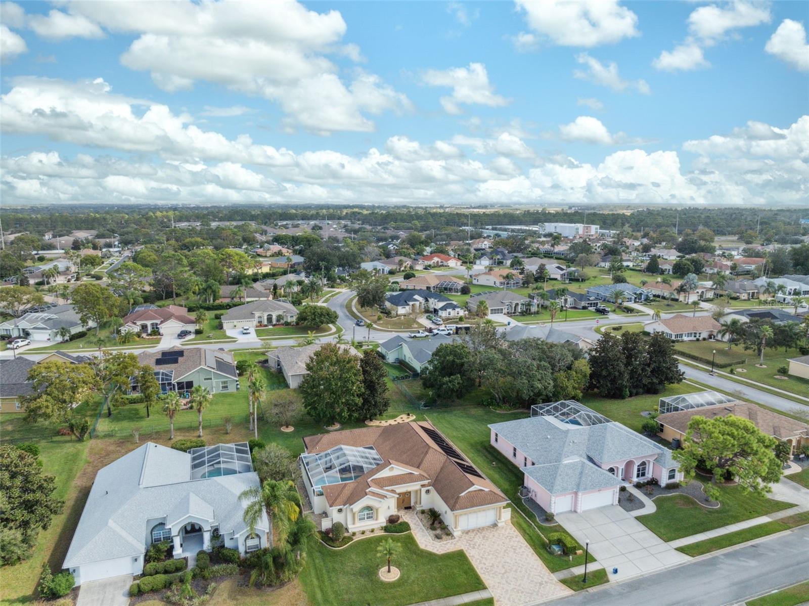 Aerial Neighborhood