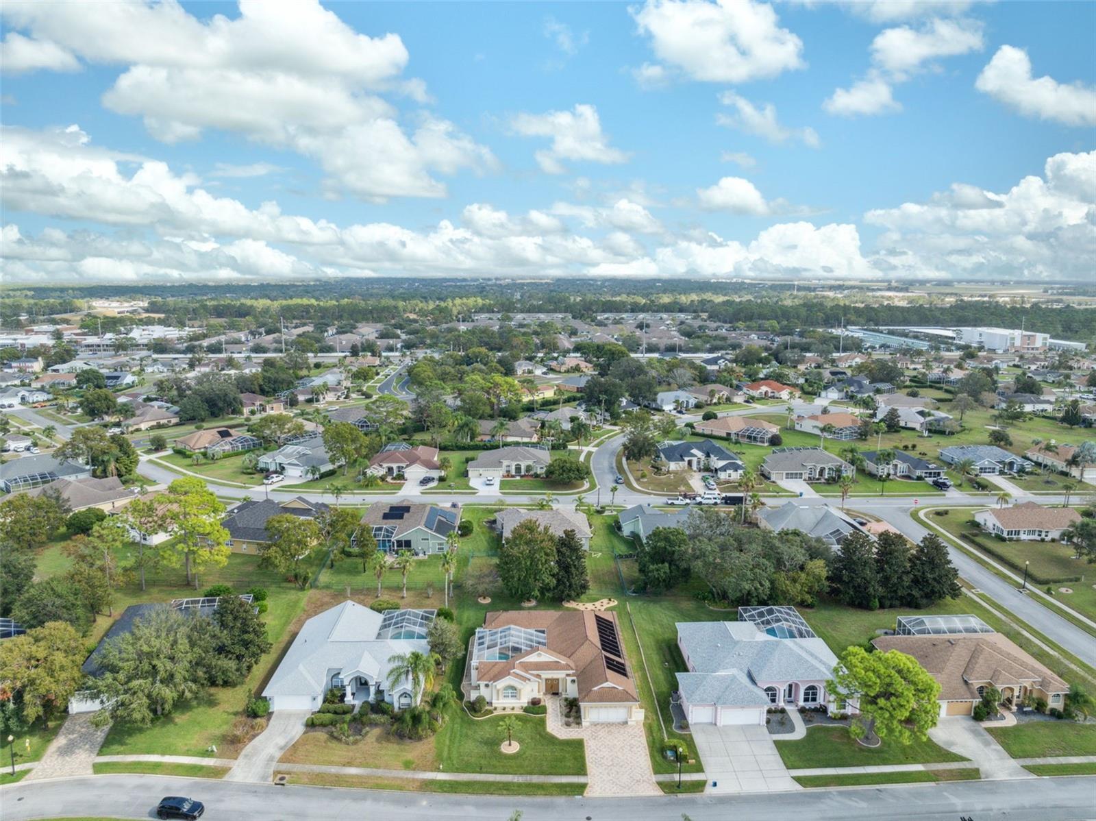 Aerial Neighborhood