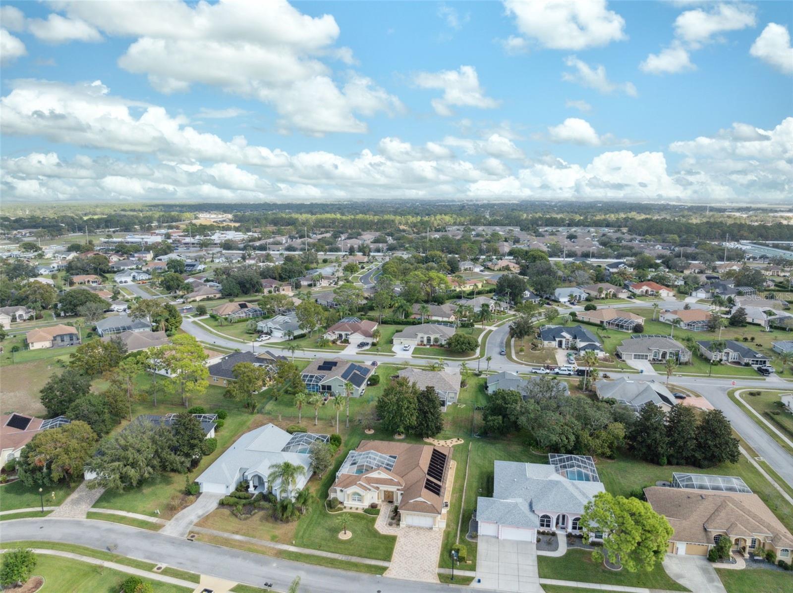 Aerial Neighborhood