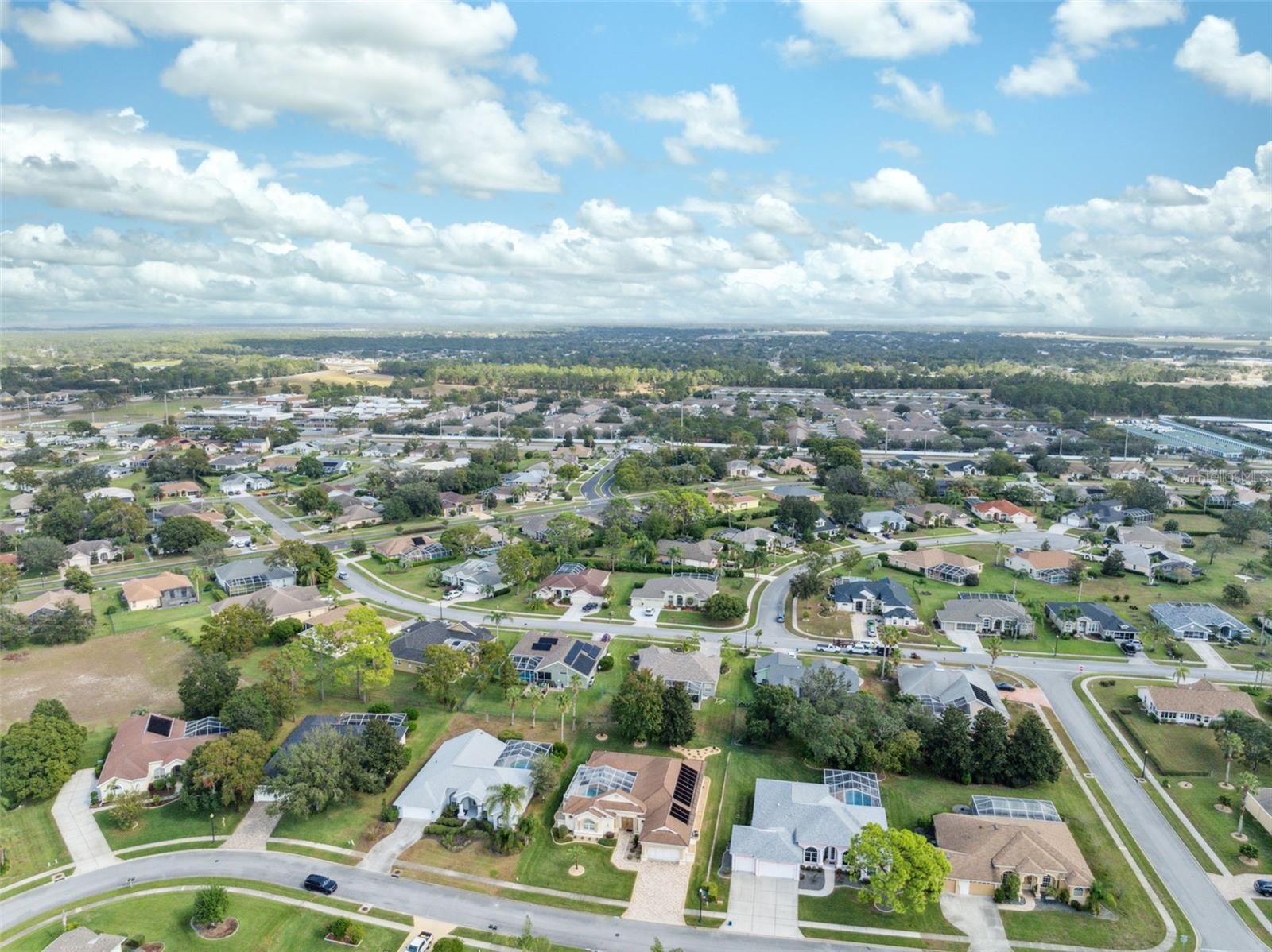 Aerial Neighborhood