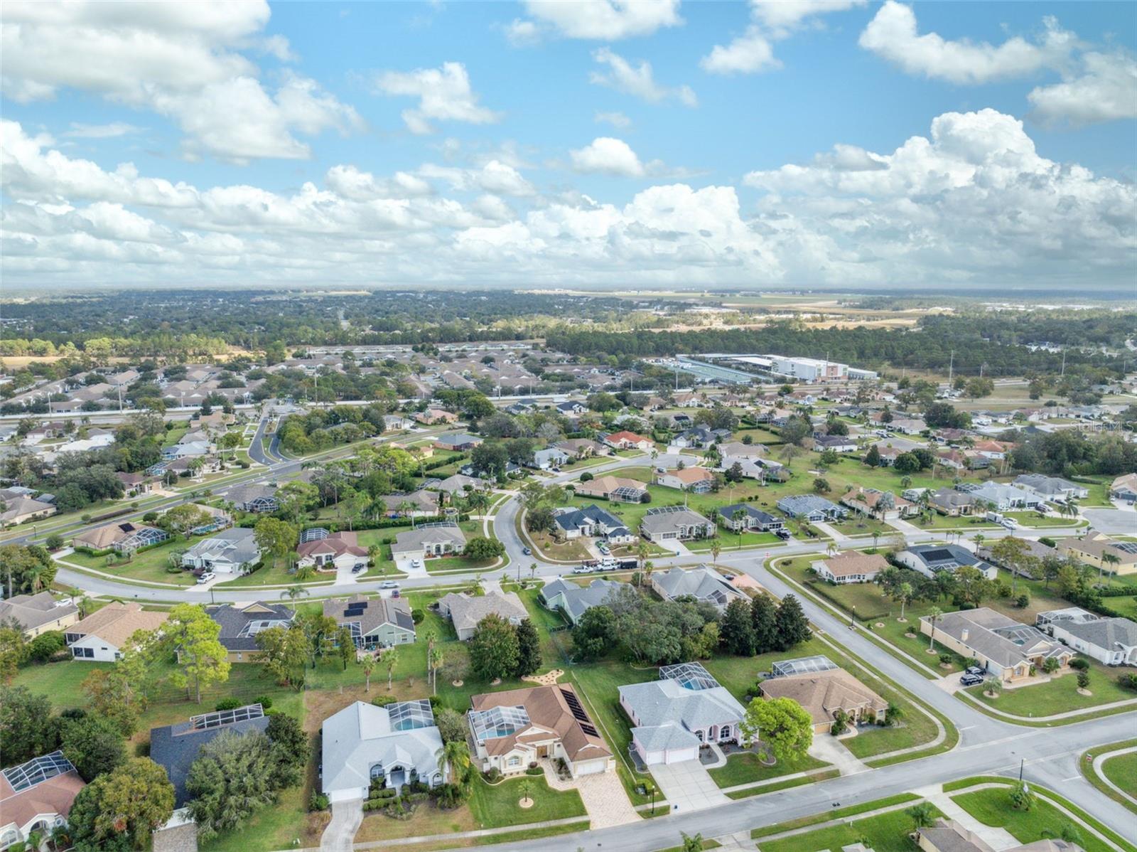 Aerial Neighborhood