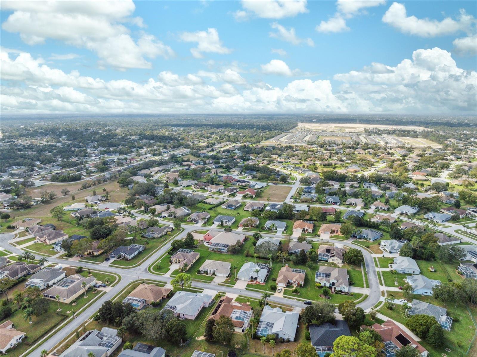 Aerial Neighborhood