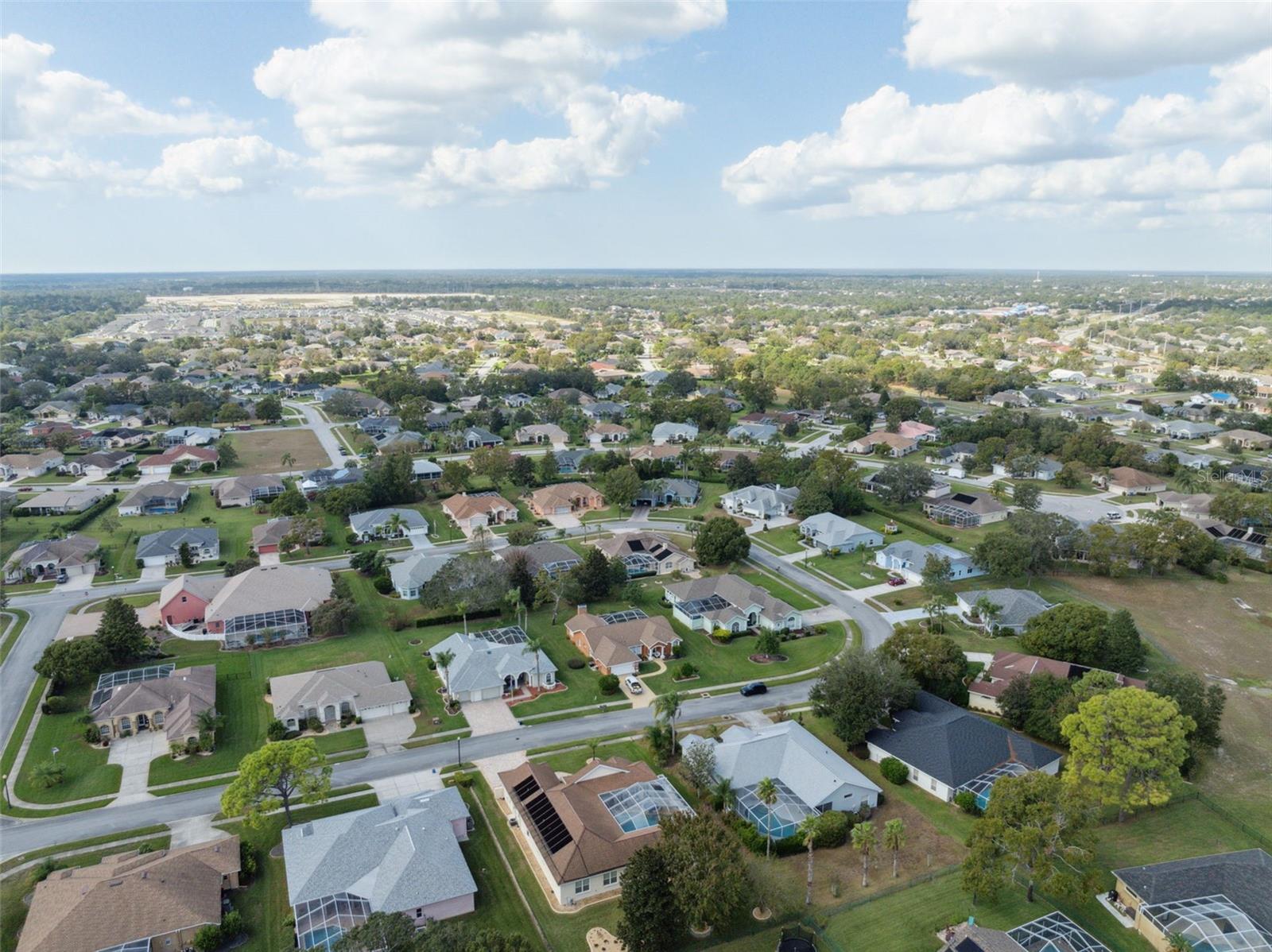 Aerial Neighborhood