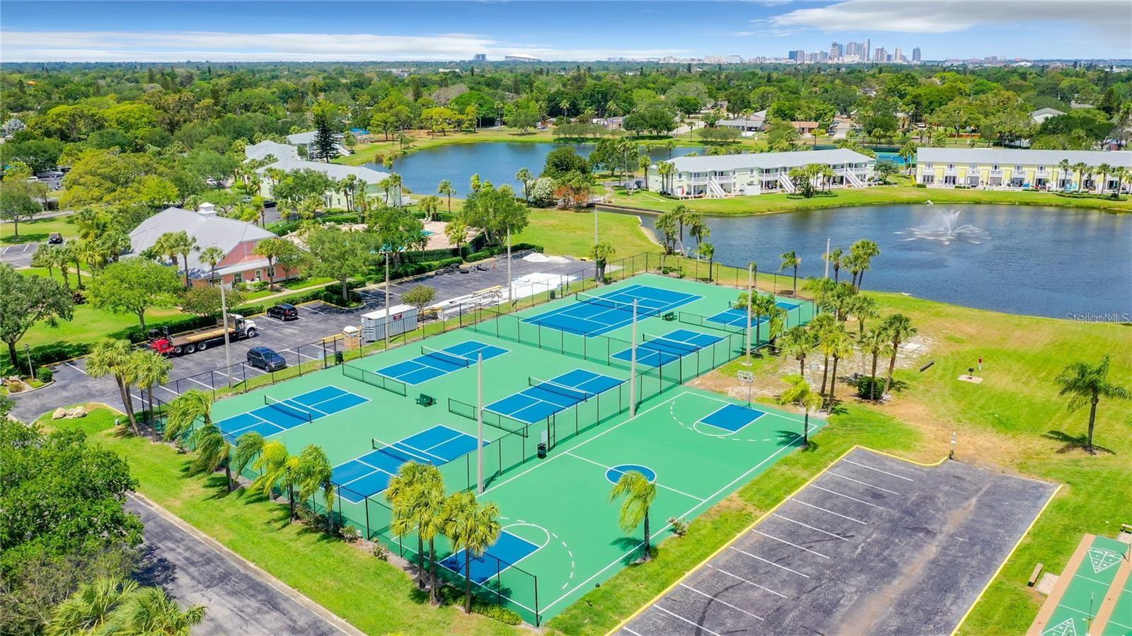 Tennis and Pickleball Courts