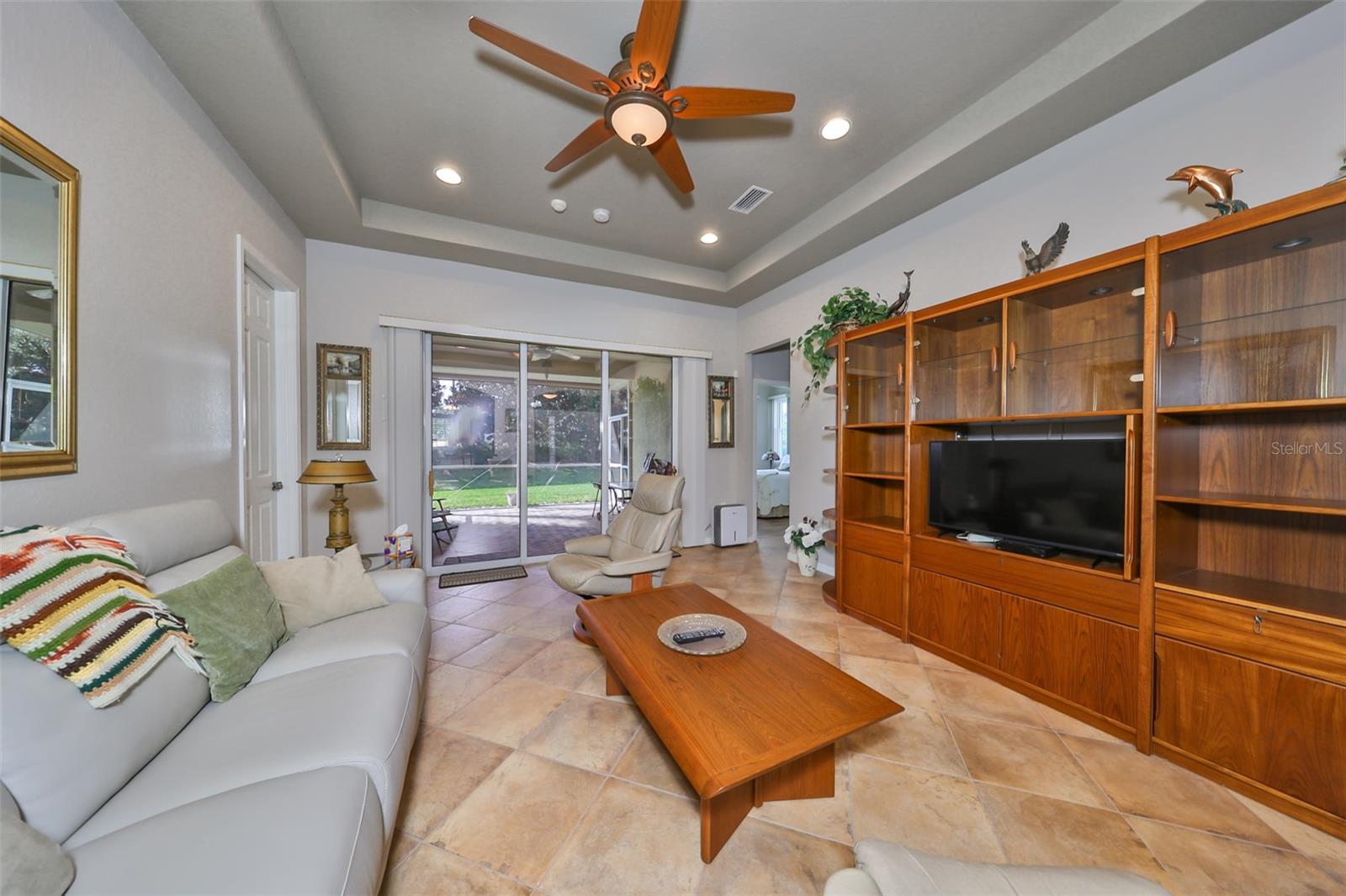 Family Room looking into the lanai