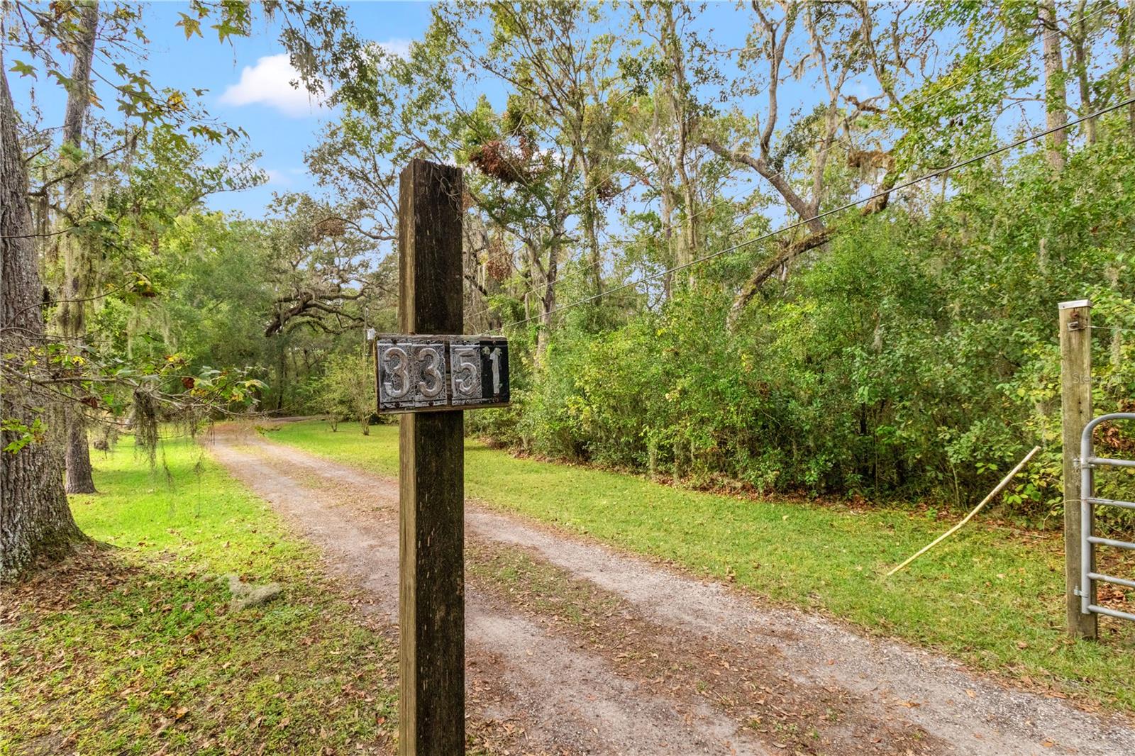 Entrance to property