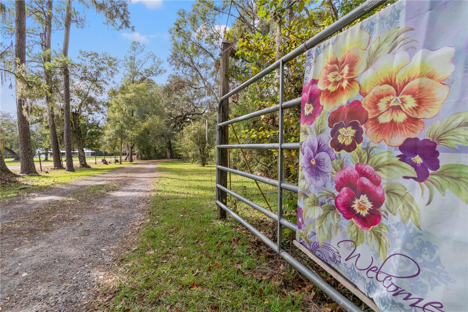 Entrance to property