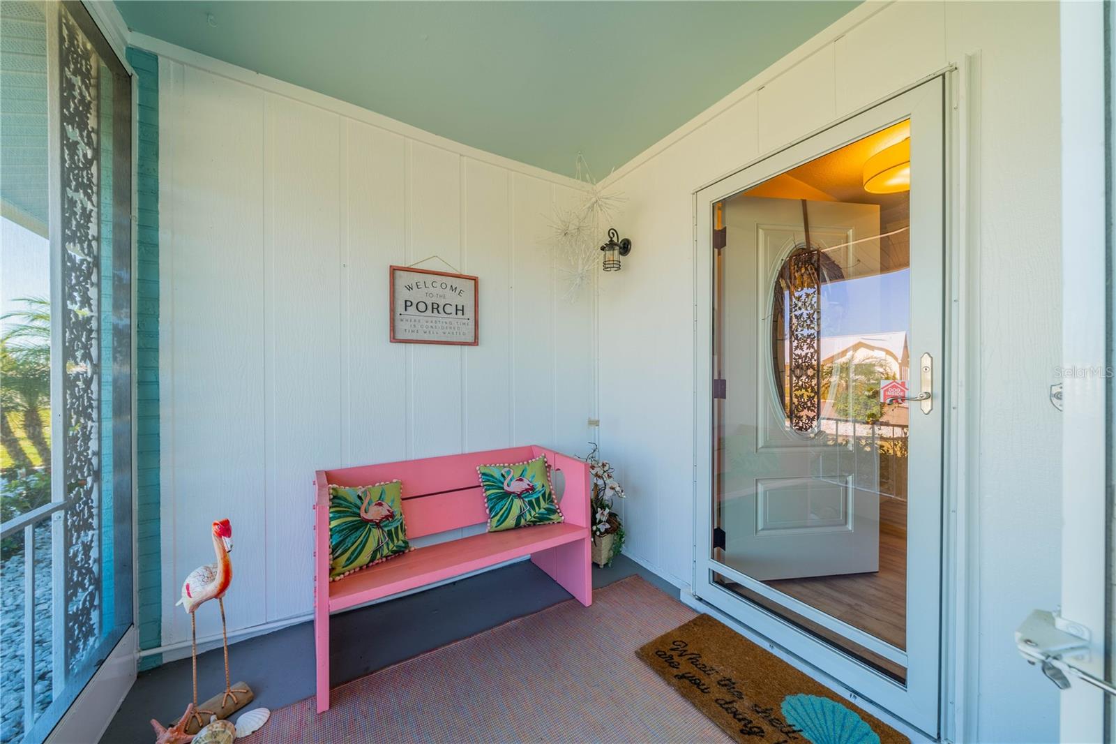 Cozy Screened Front Porch