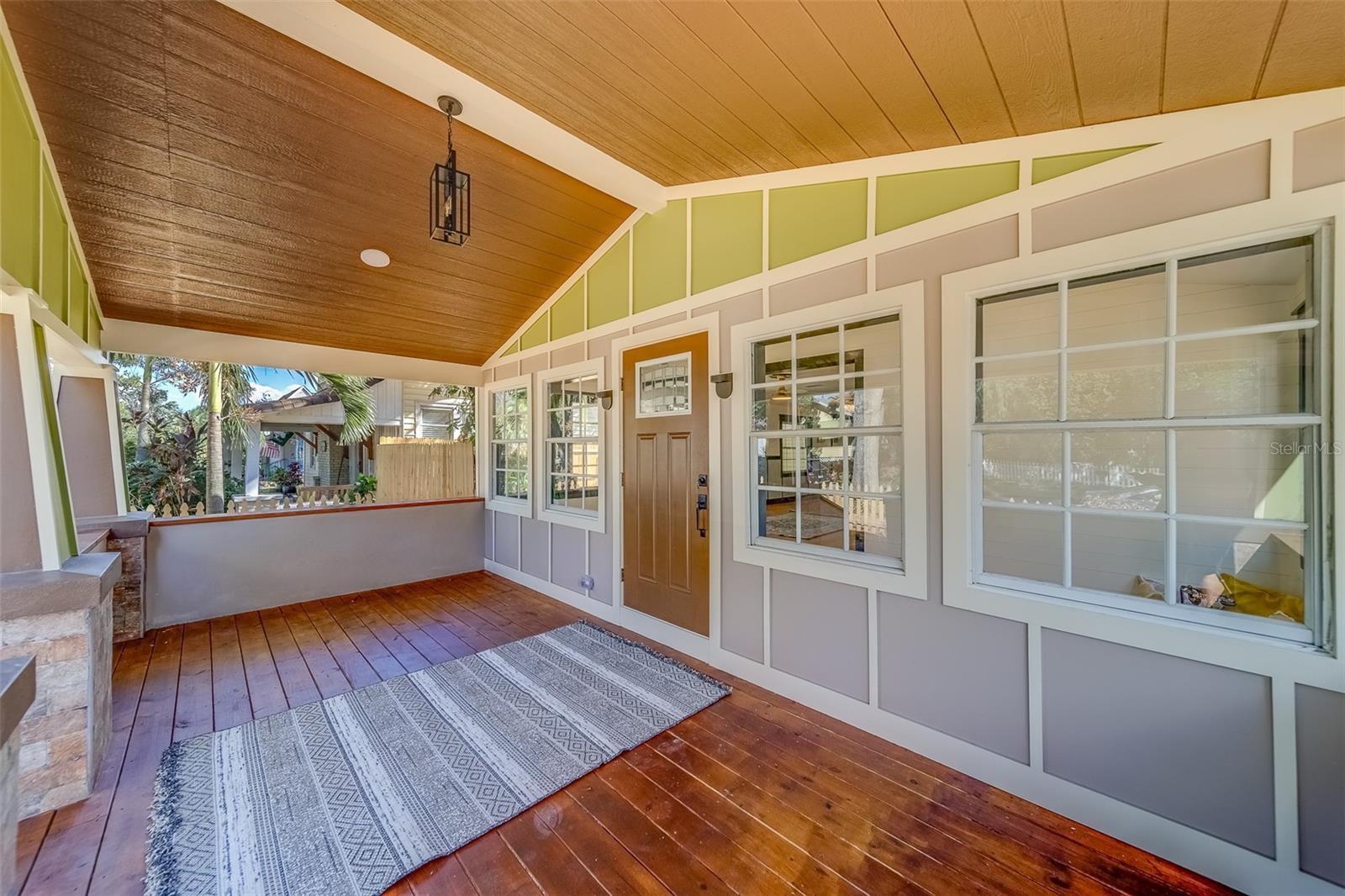 Newley Constructed Front Porch