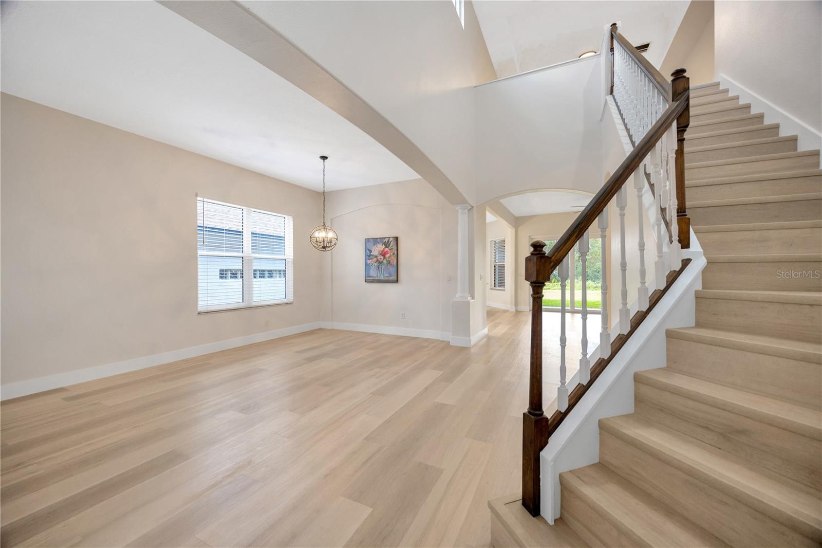 Gorgeous new luxury vinyl plank flooring throughout!