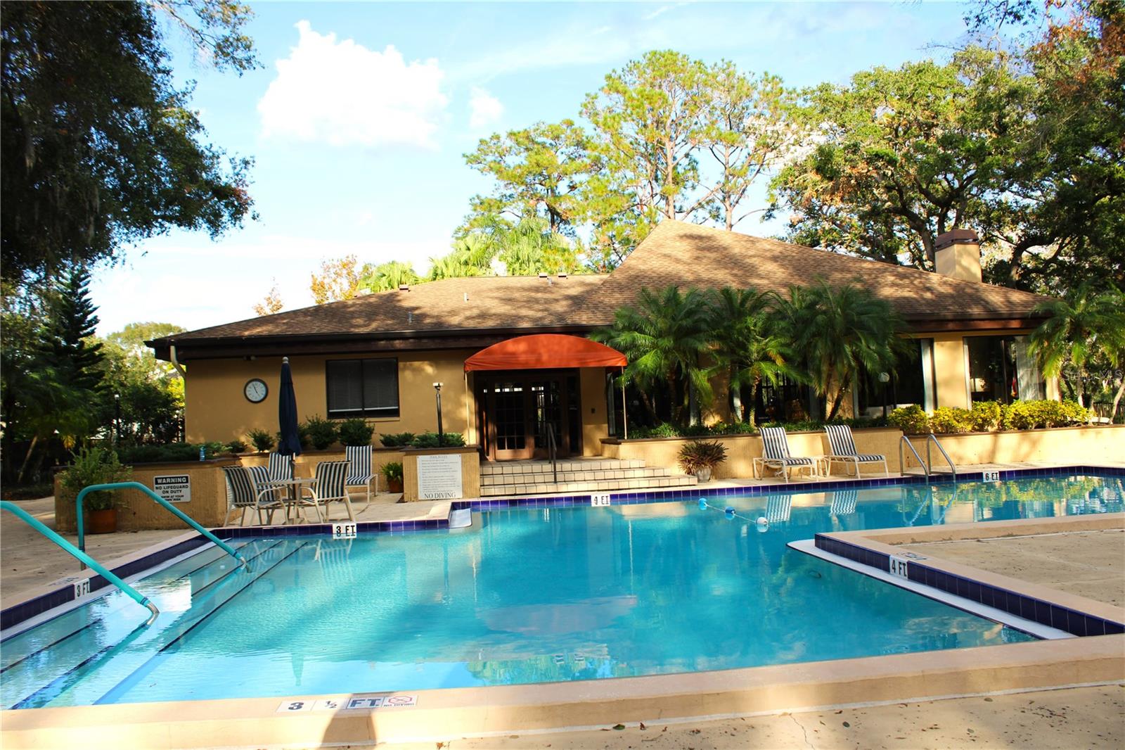 Pool and clubhouse