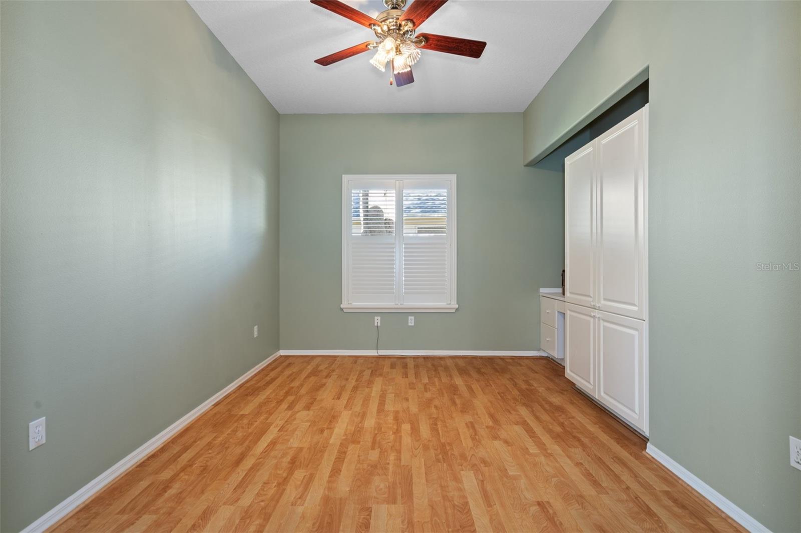 Built in desk and armoire