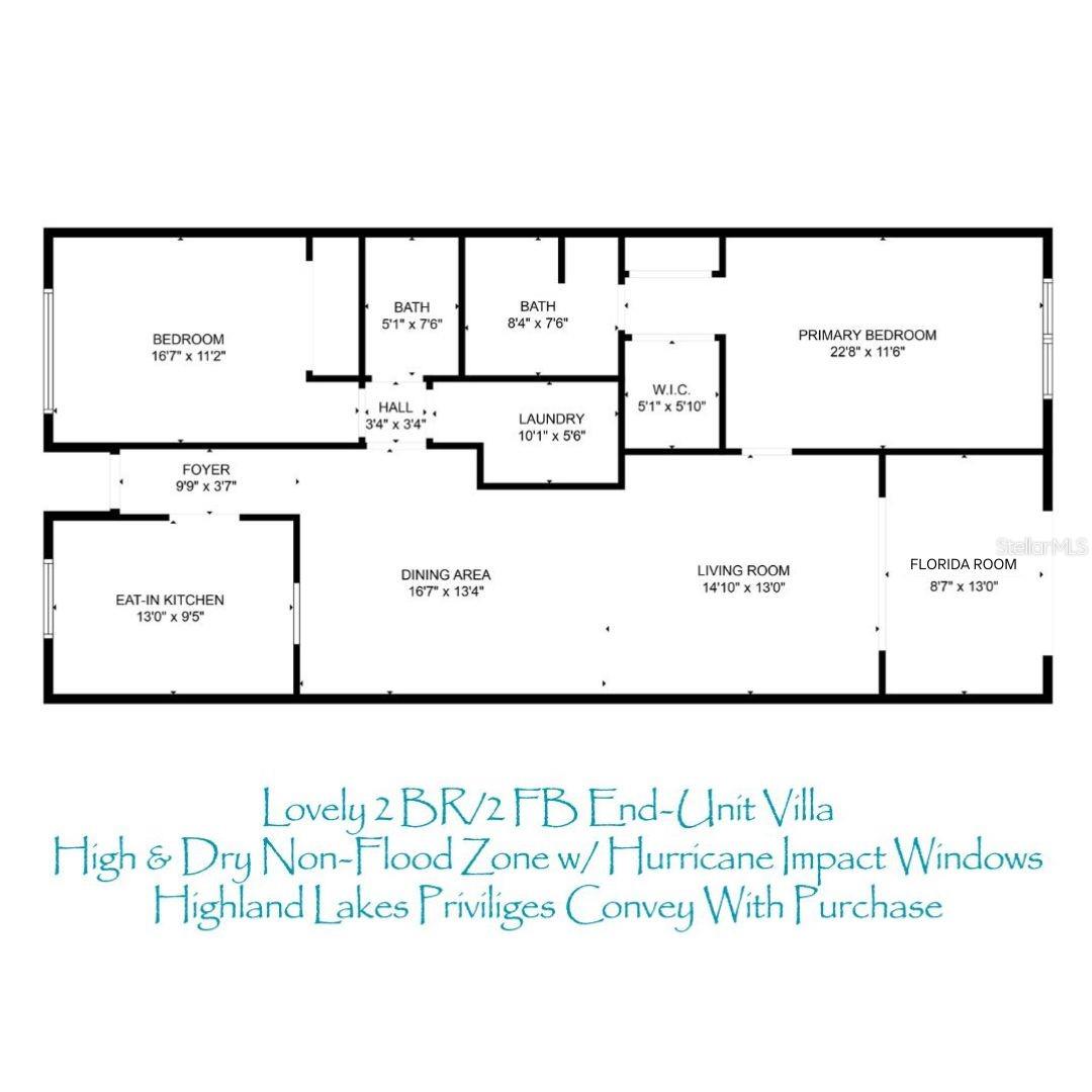 You'll love this split & open plan with over 1,300 sq ft of living space~