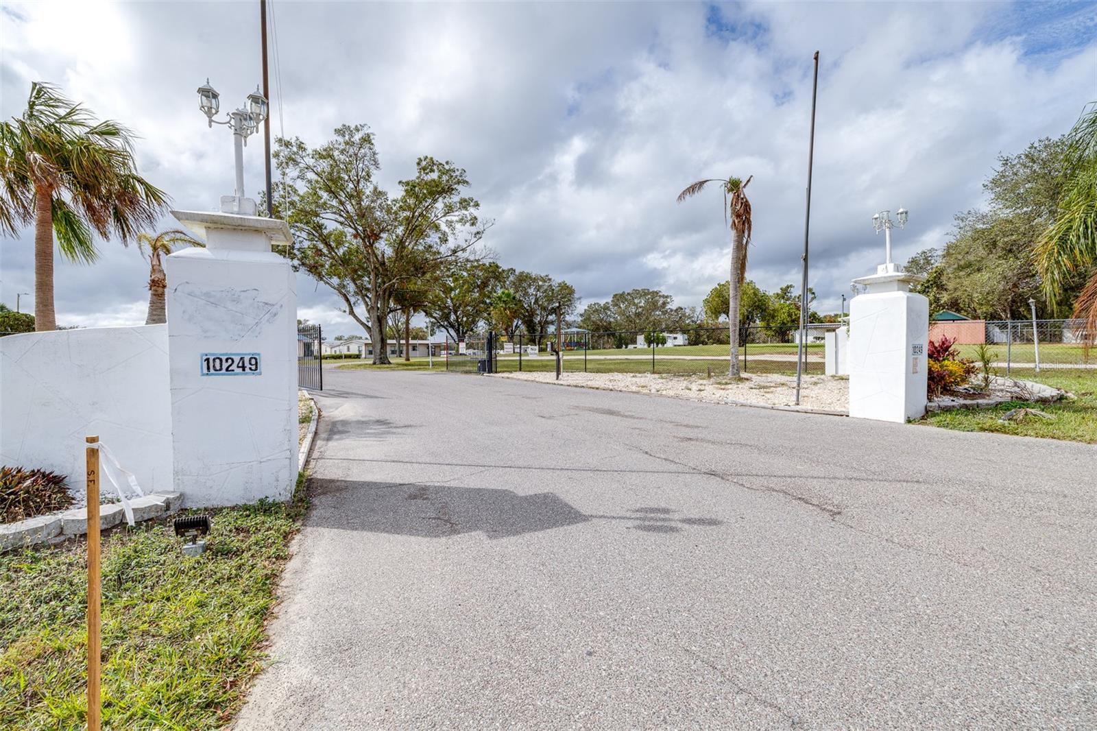 Gated Entrance