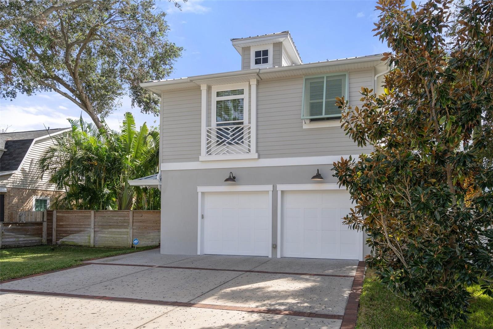 Rear Garage Entry