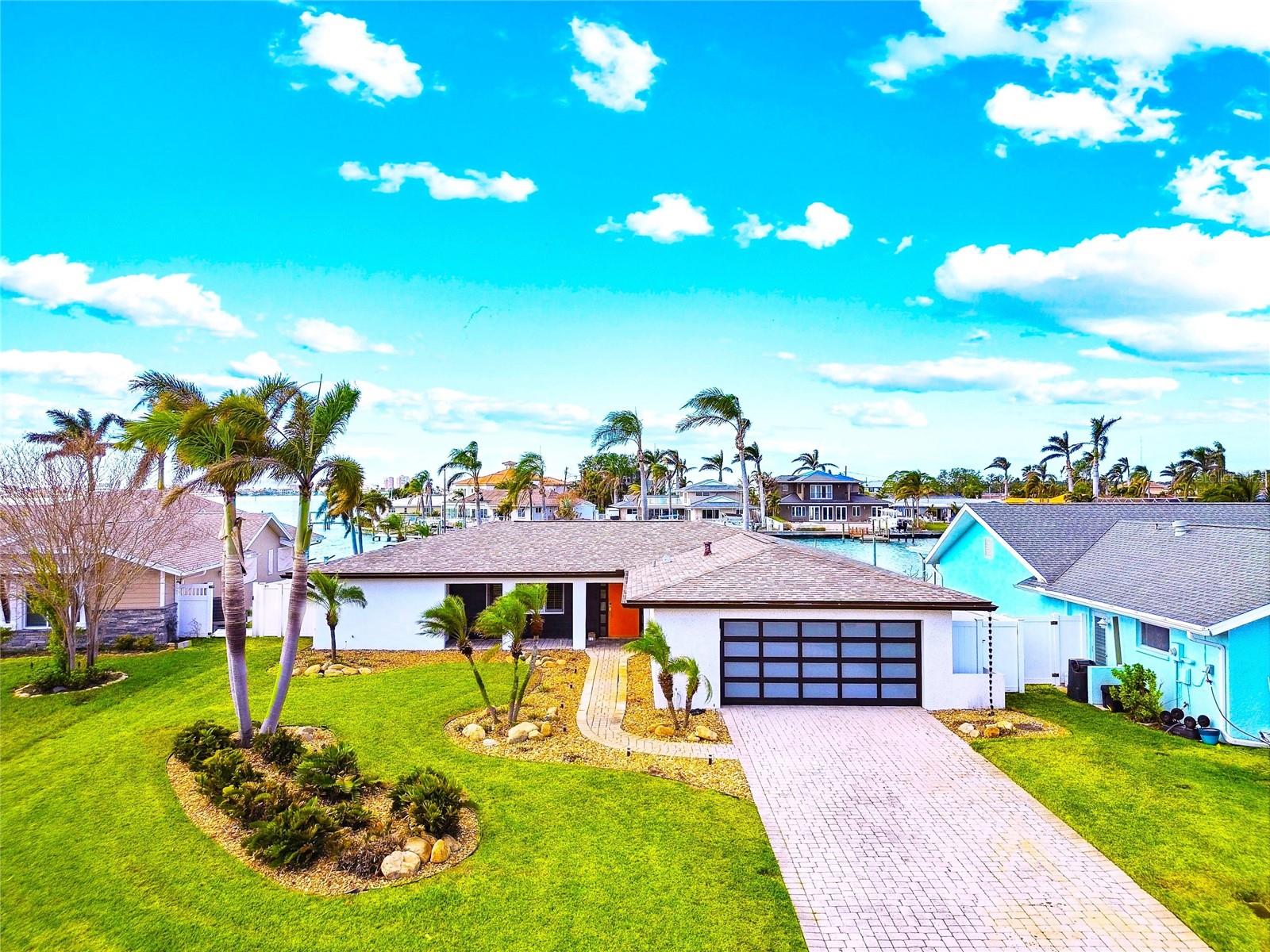 Stunning, Waterfront Home with a Dock on Boca Ciega Bay!!!