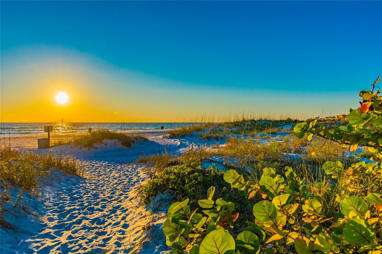 Madeira Beach as the sun sets!