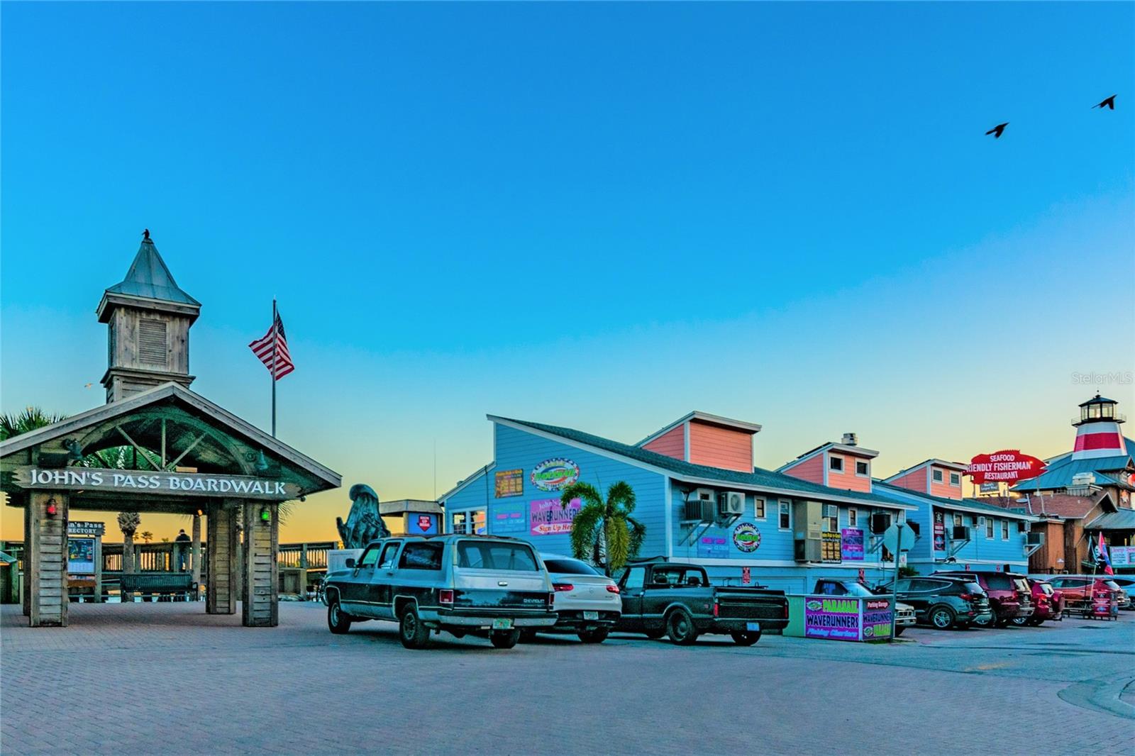 John's Pass Village Boardwalk Entrance