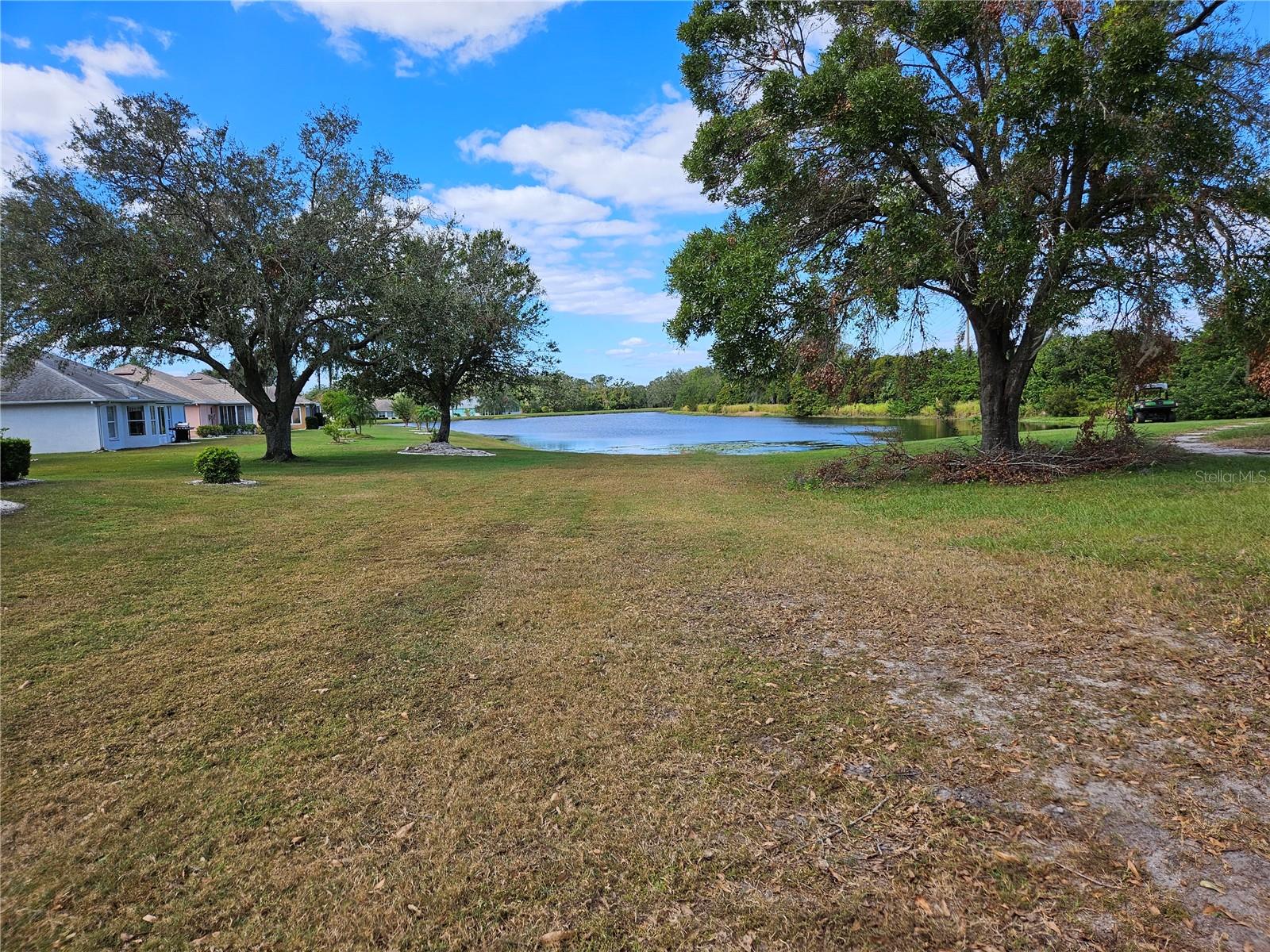 Golf course & pond