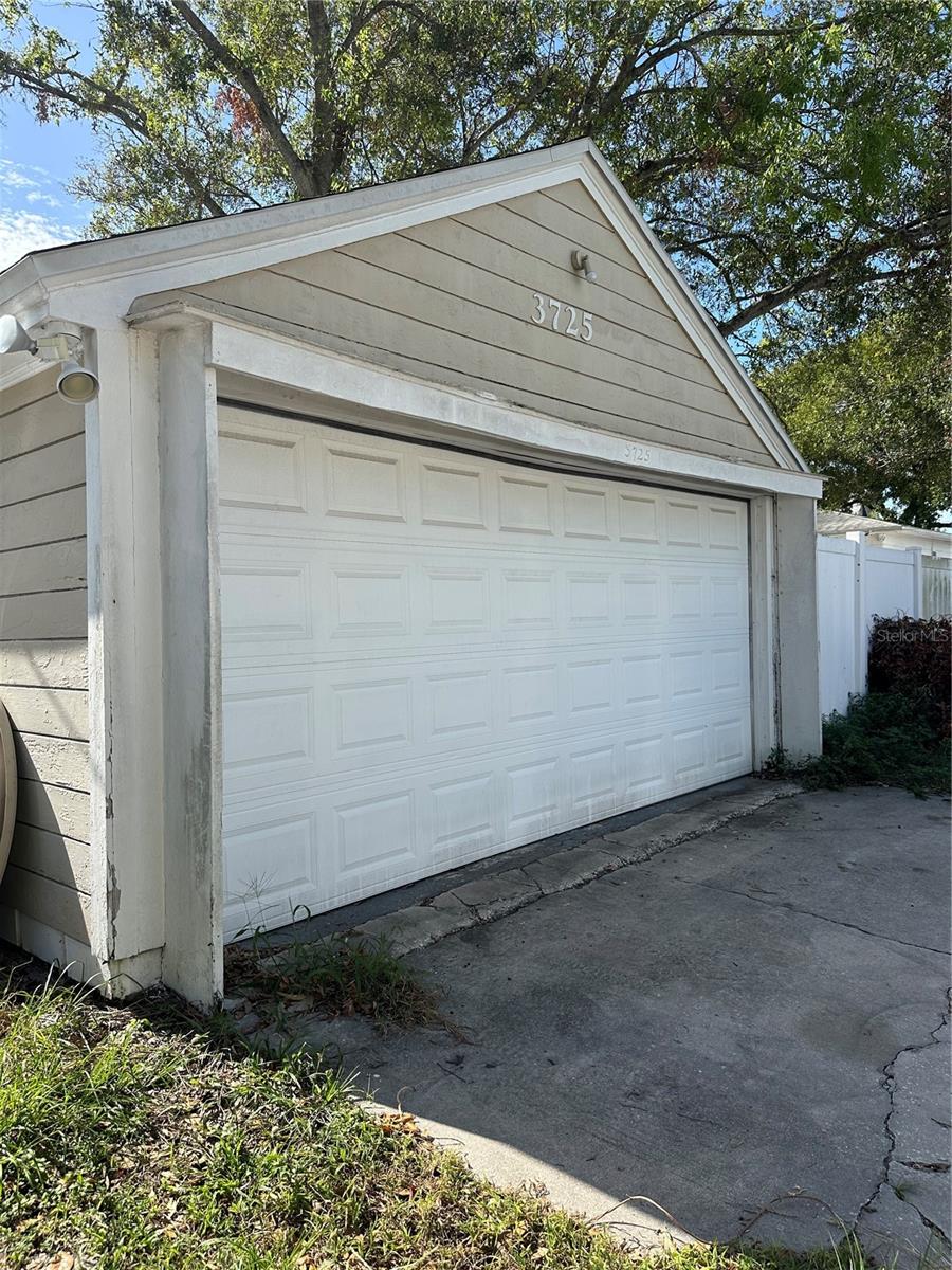 garage with alley access