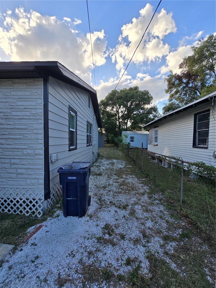 Right side view of the Property