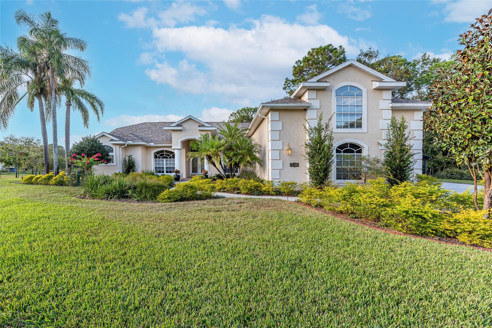 5-bedroom, 4-bathroom custom-built home on a 1.5-acre lot at the end of a quiet cul-de-sac.