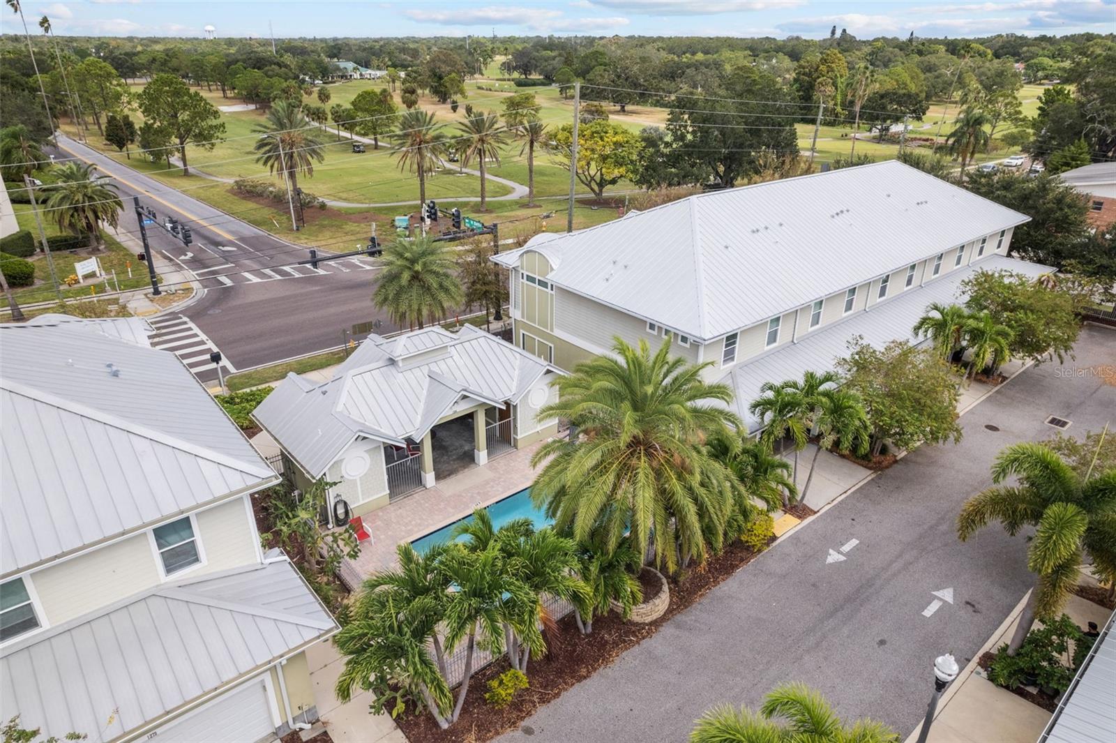 Aerial View of Townhome