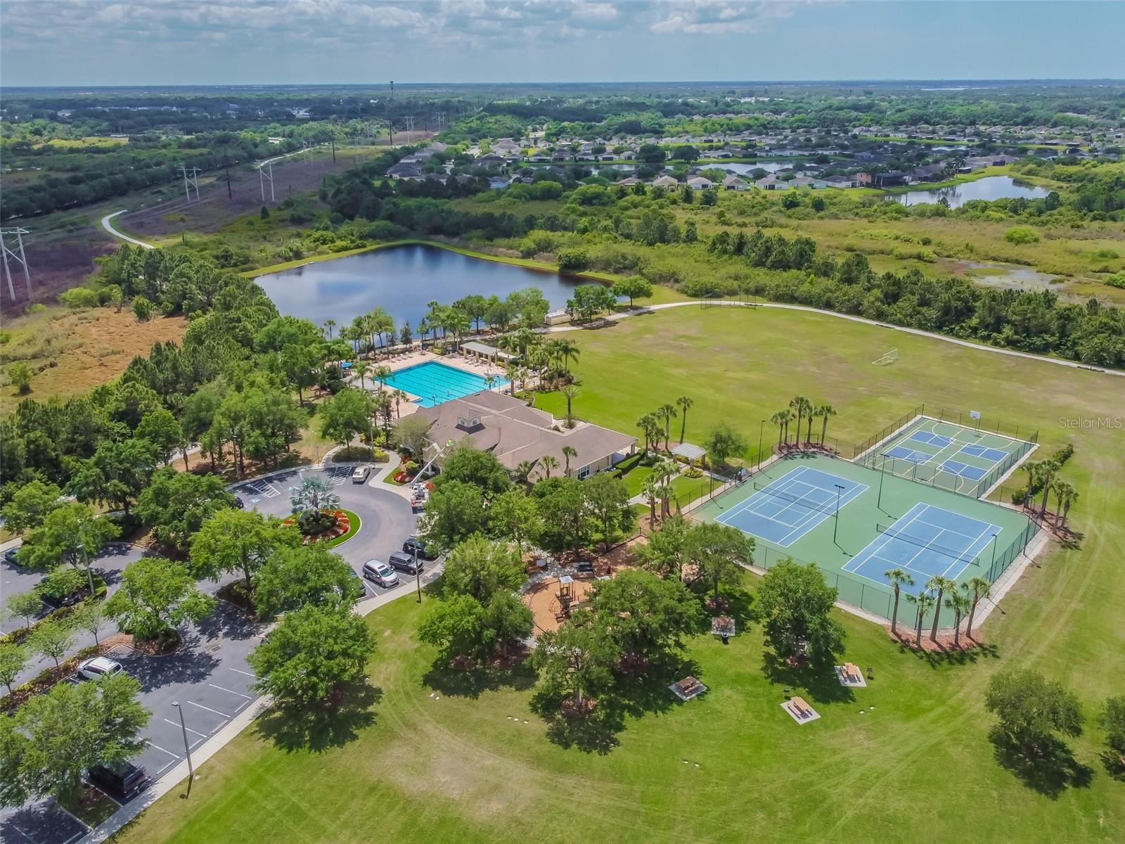 Community aerial view