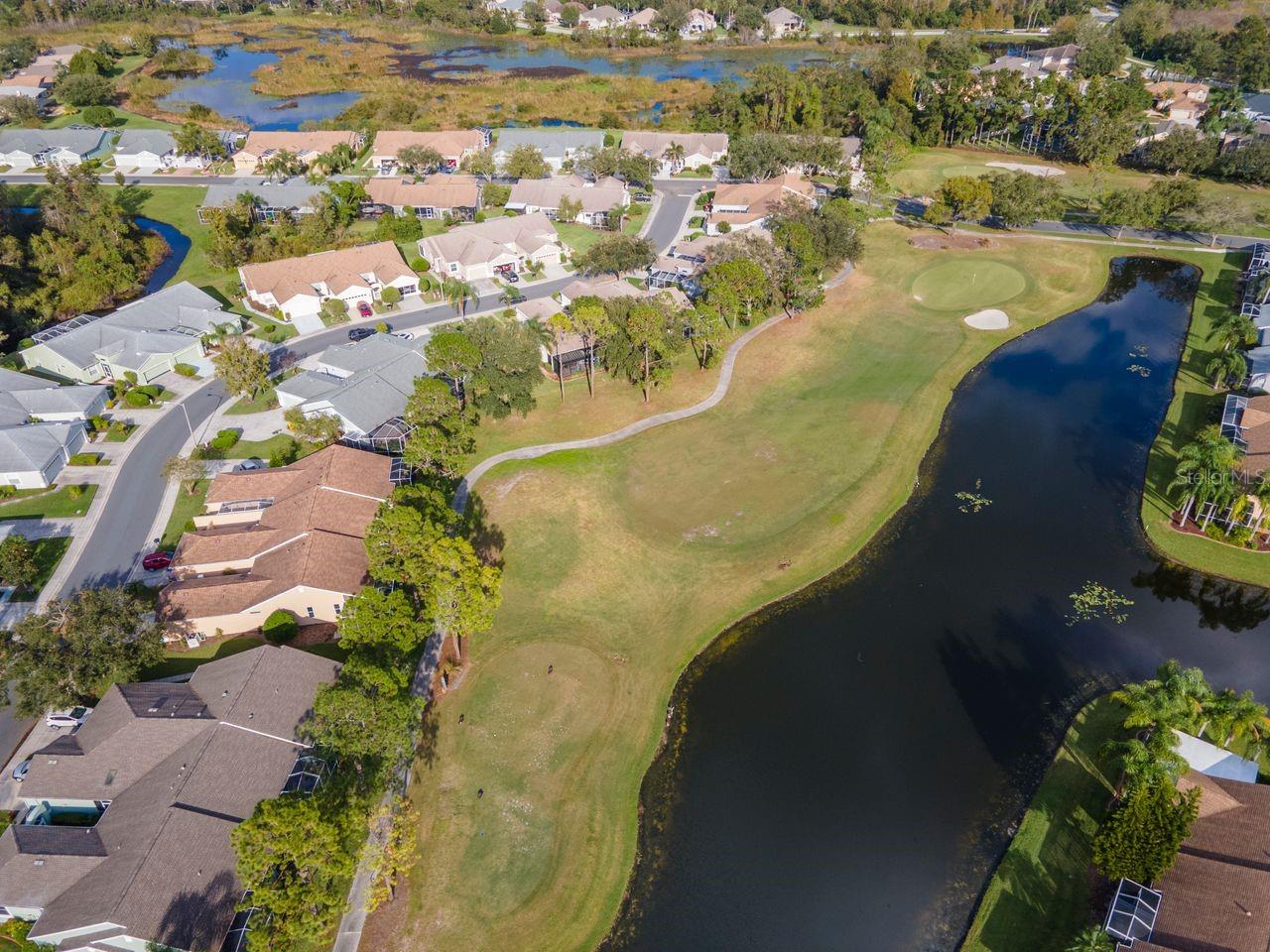 House sits on Hole #14