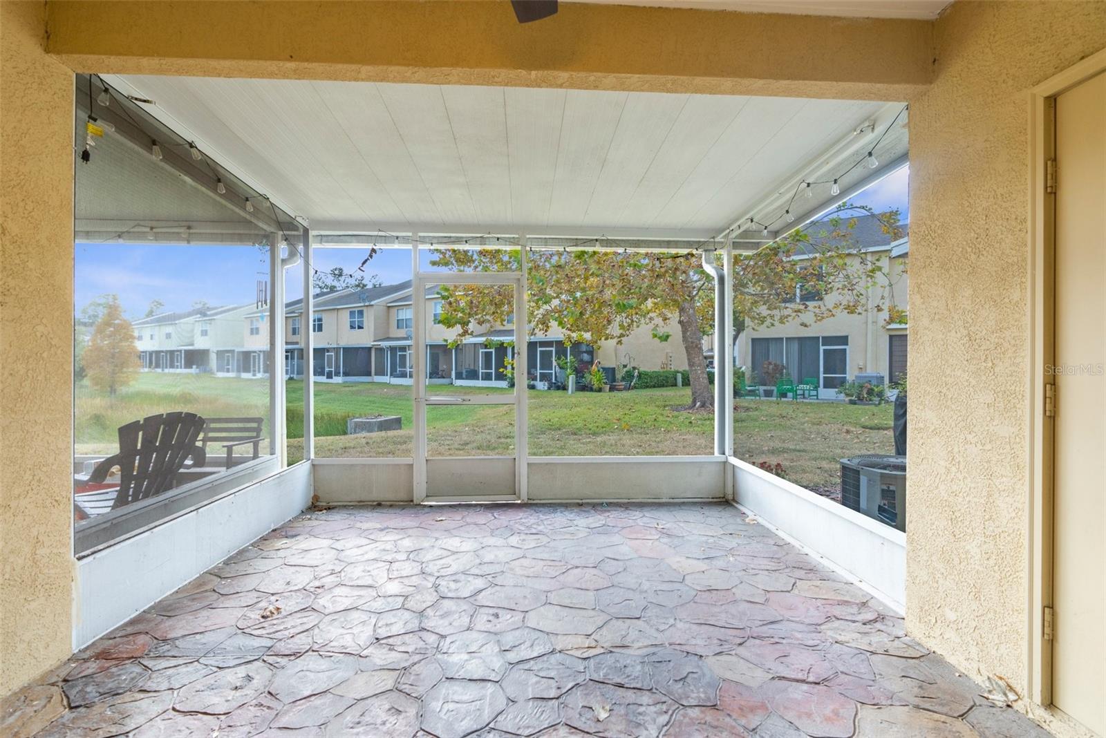 screened in back patio