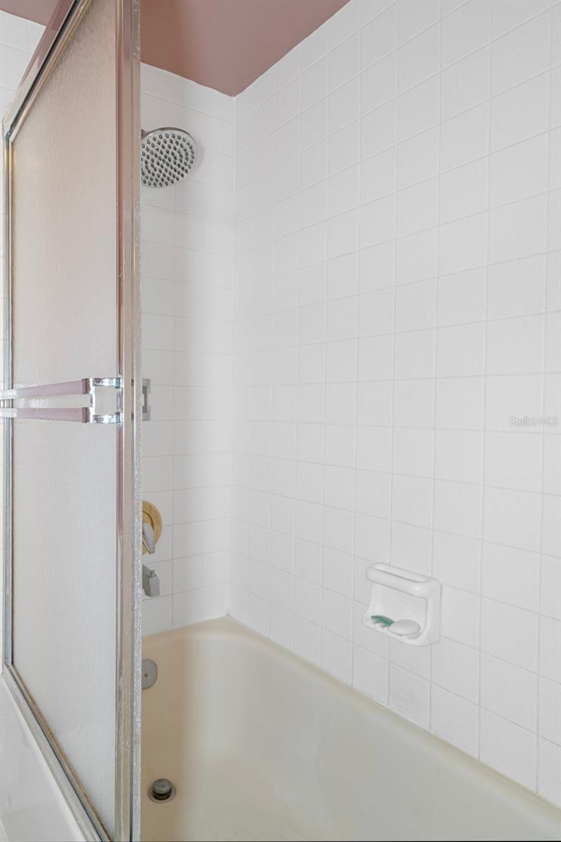 Walk in shower