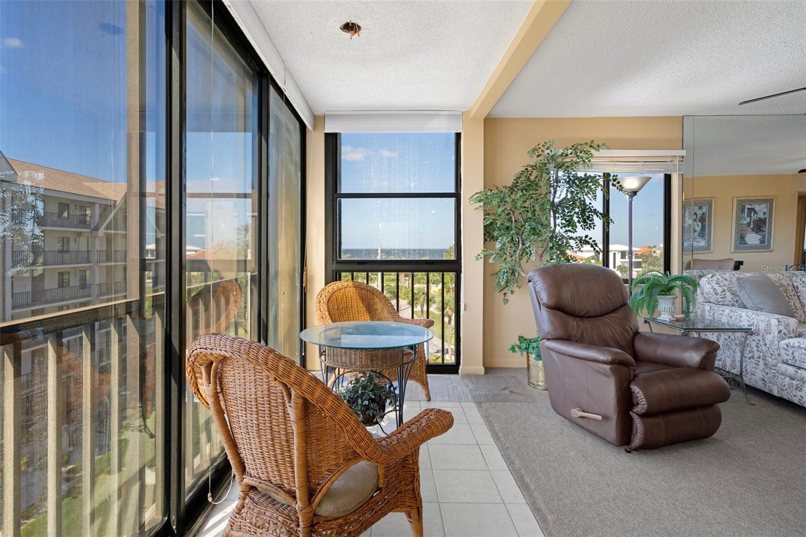 Lanai with panoramic view