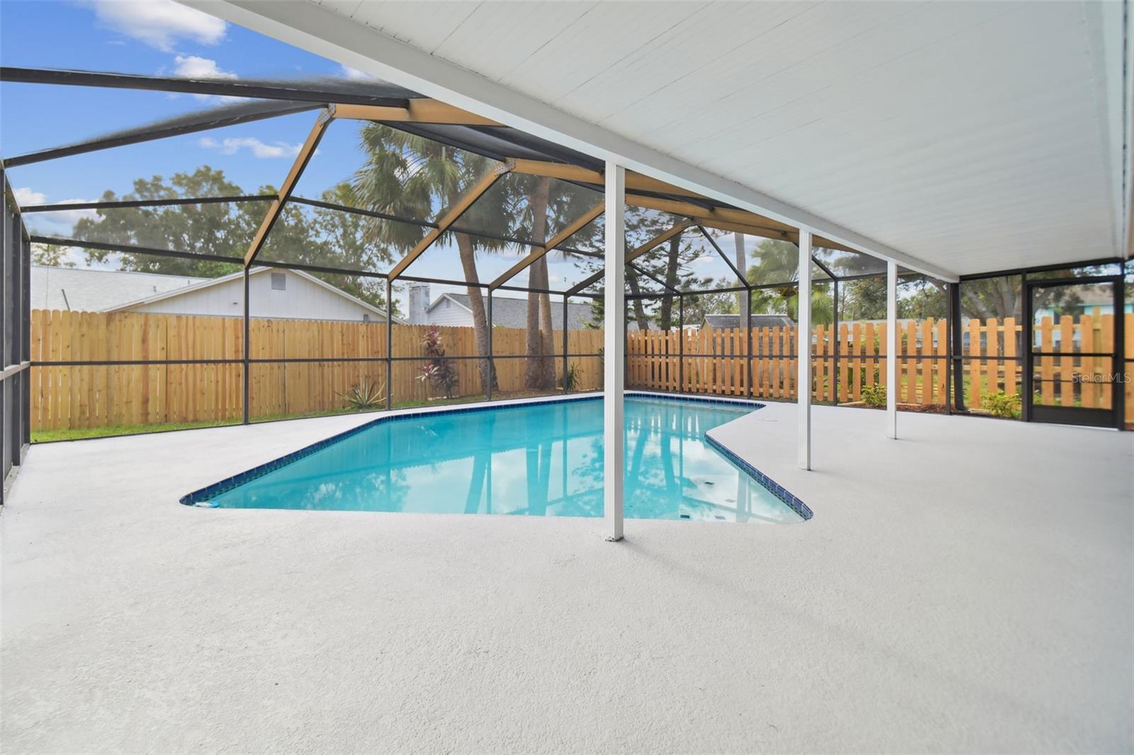 BACK PATIO & POOL