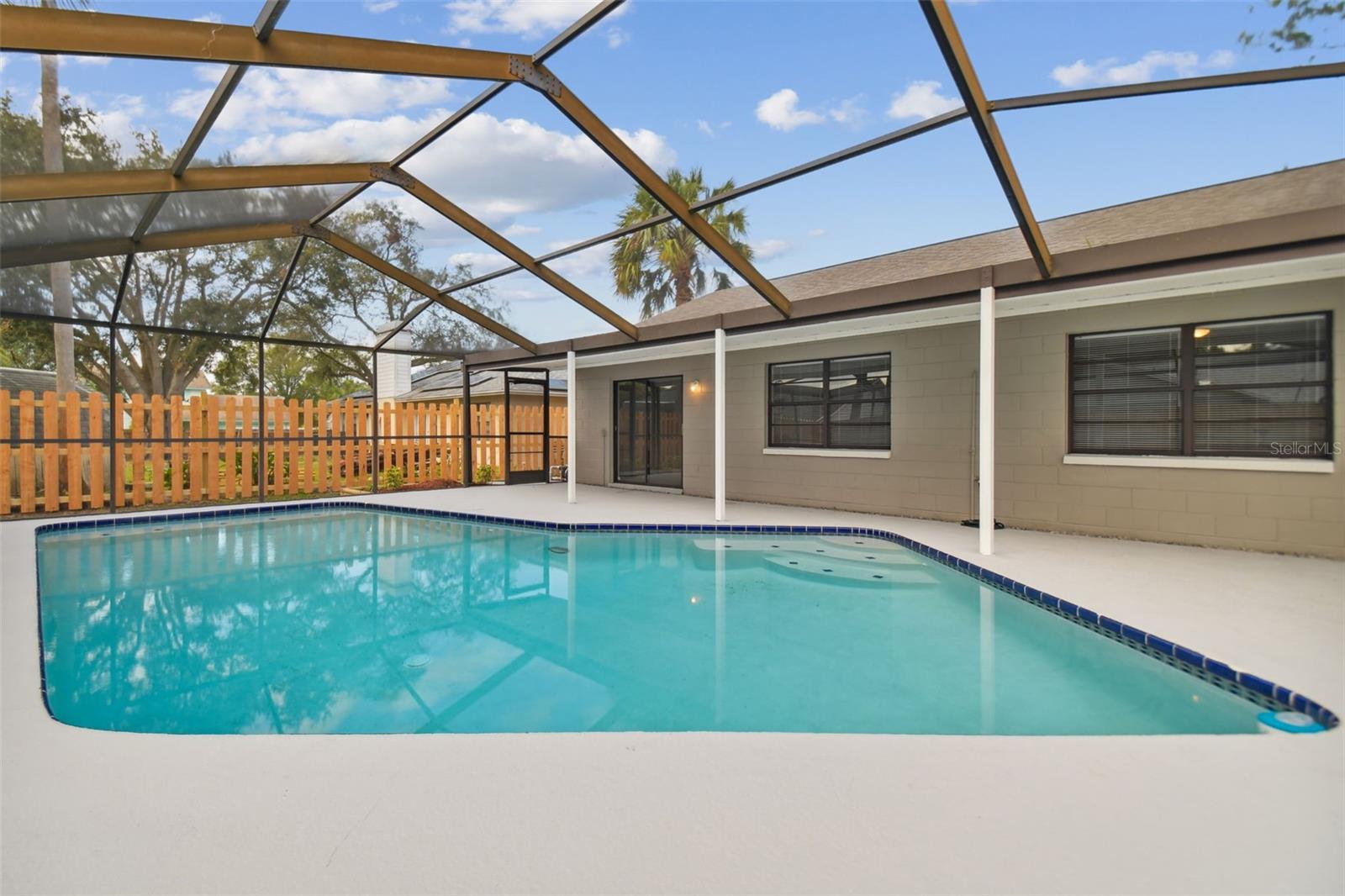 BACK PATIO & POOL